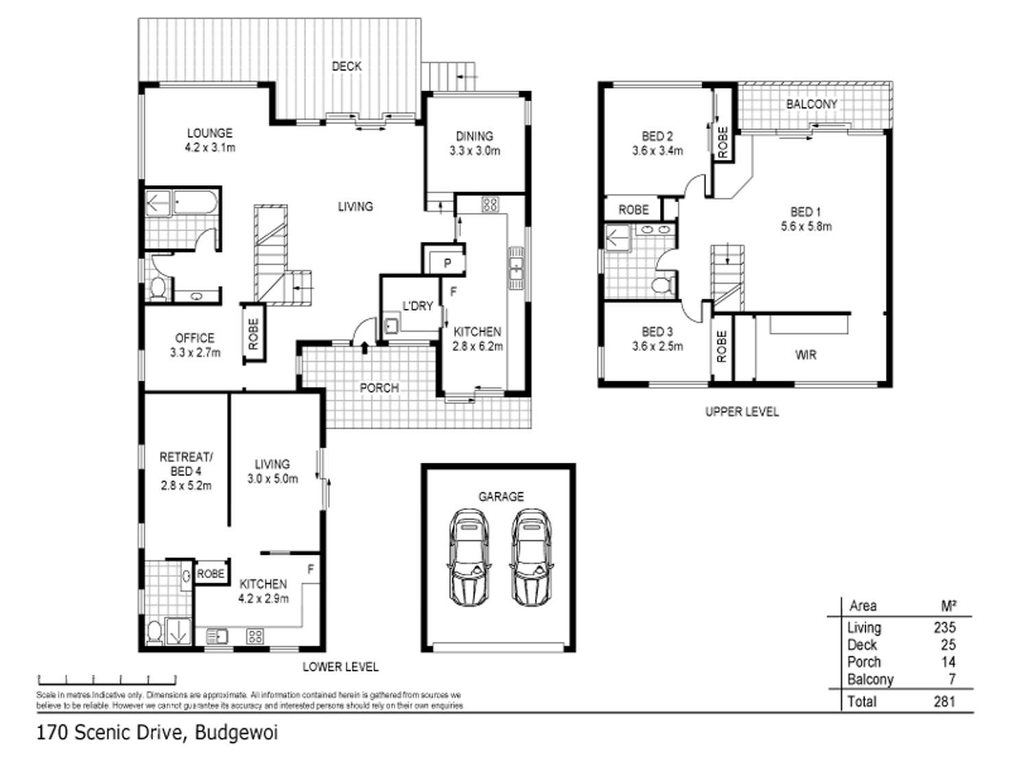 Floorplan of Homely house listing, 170 Scenic Drive, Budgewoi NSW 2262