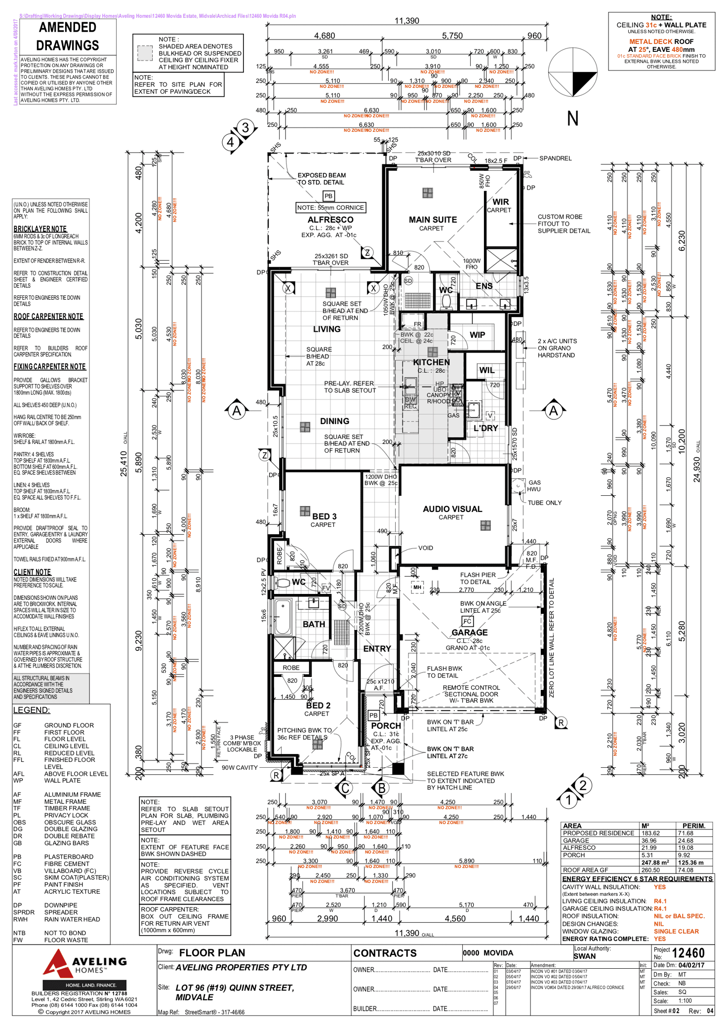 Floorplan of Homely house listing, 19 Quinn Street, Midvale WA 6056