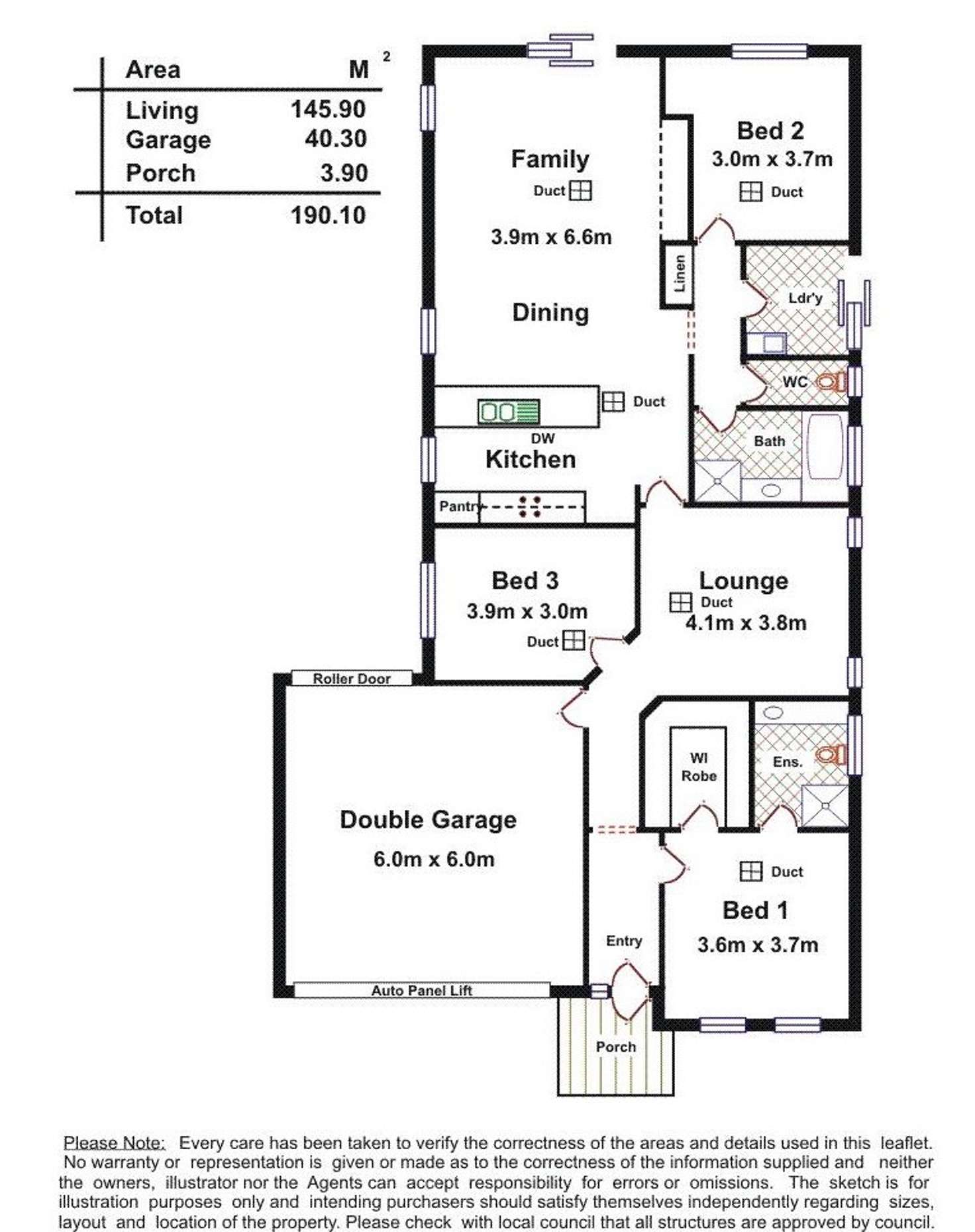 Floorplan of Homely house listing, 34 Lonsdale Crescent, Andrews Farm SA 5114