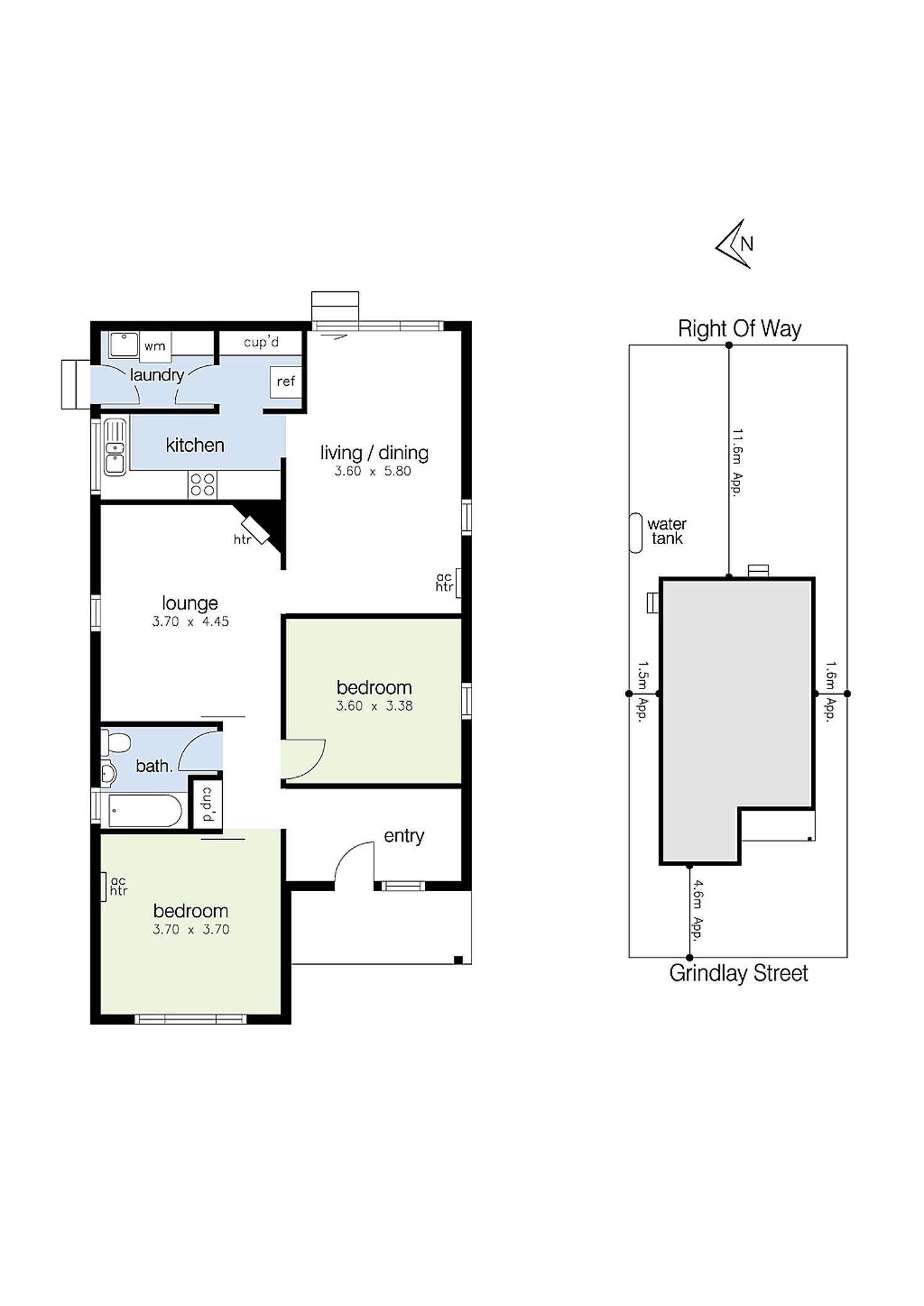 Floorplan of Homely house listing, 12 Grindlay Street, Newport VIC 3015