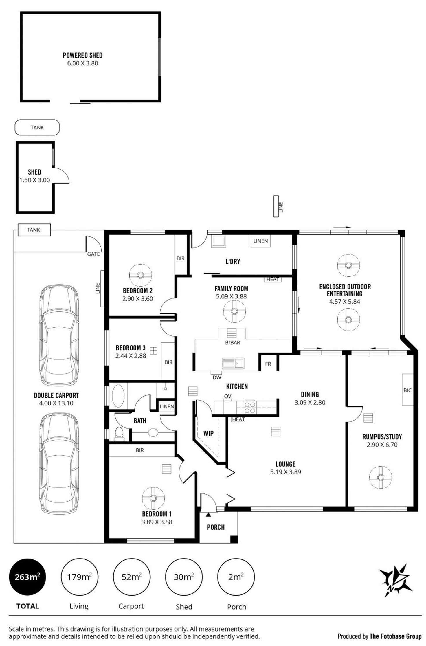 Floorplan of Homely house listing, 15 Garnet Crescent, Flagstaff Hill SA 5159