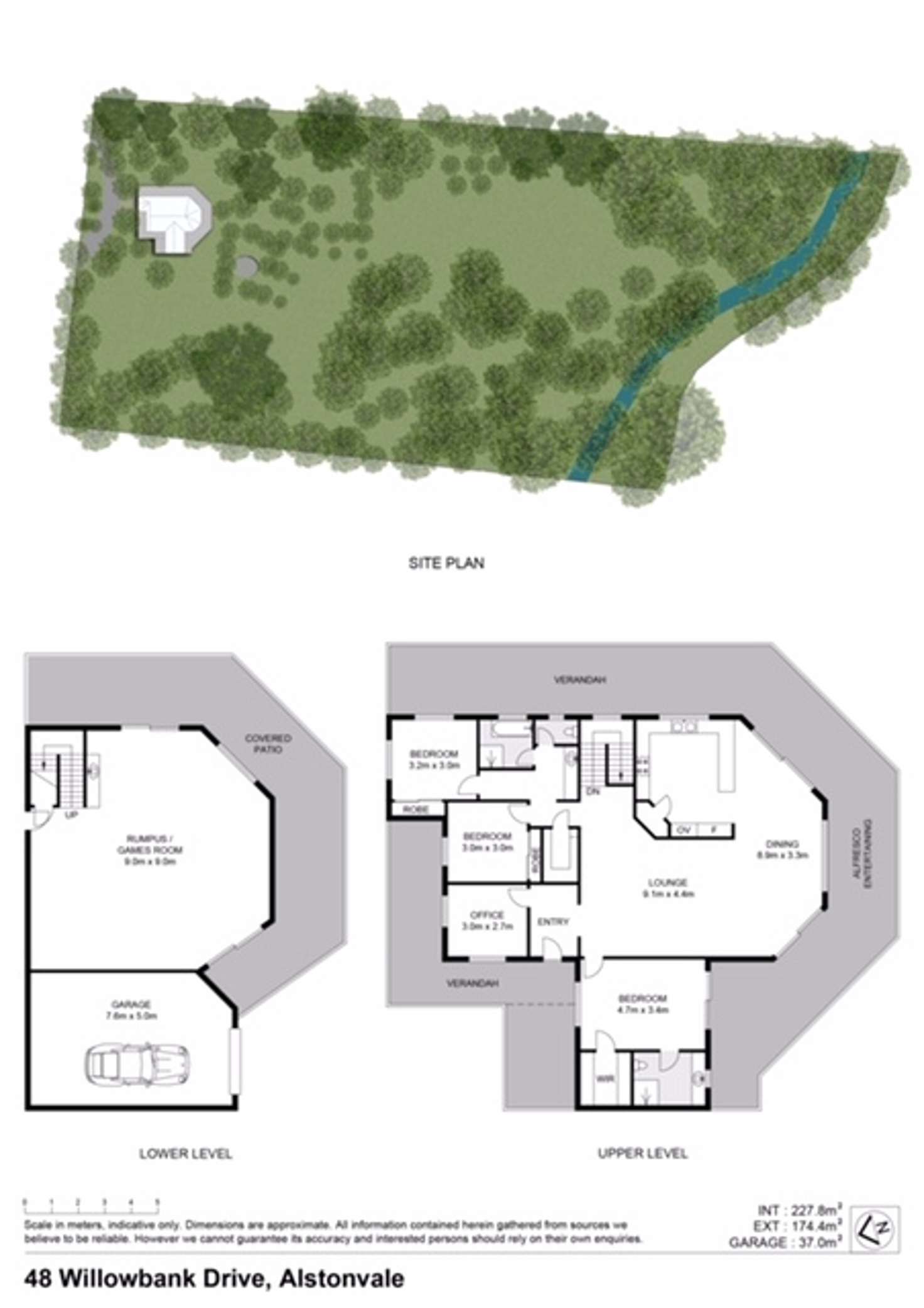 Floorplan of Homely house listing, 48 WILLOWBANK DRIVE, Alstonvale NSW 2477