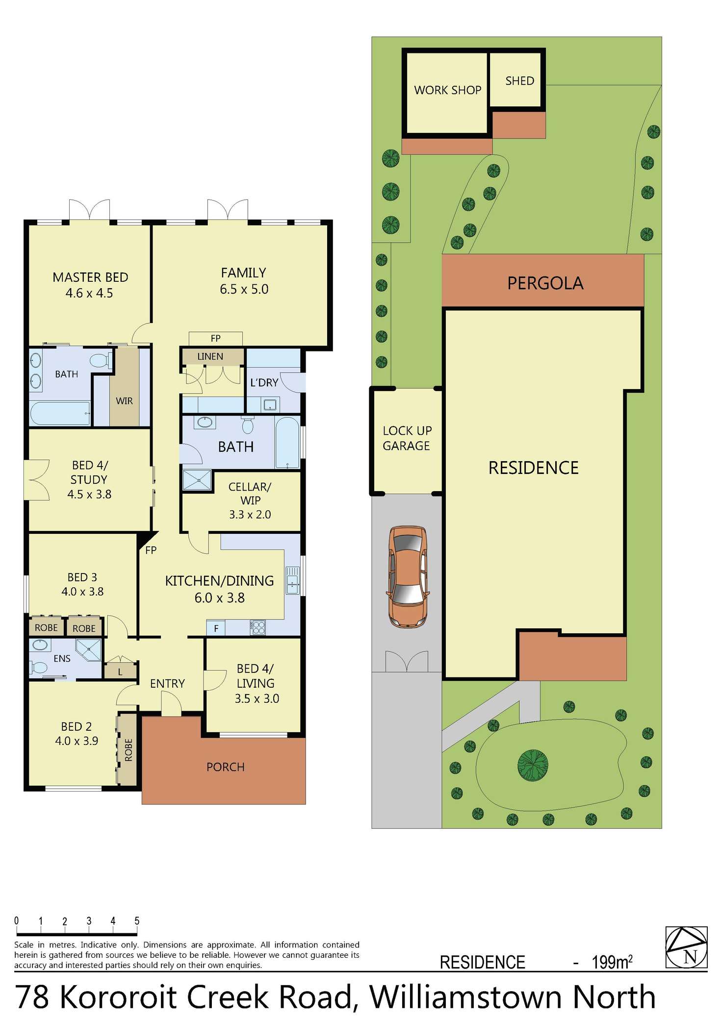 Floorplan of Homely house listing, 78 Kororoit Creek Road, Williamstown VIC 3016
