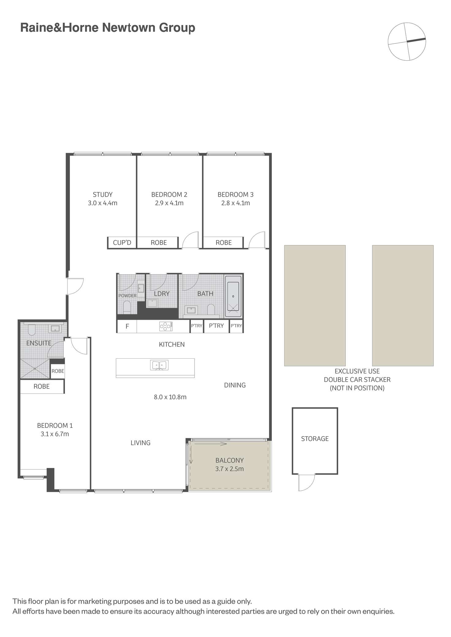 Floorplan of Homely apartment listing, 502/150 Walker Street, North Sydney NSW 2060