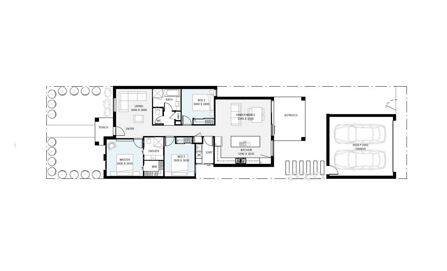Floorplan of Homely house listing, 3 Fusta Lane, Hastings VIC 3915