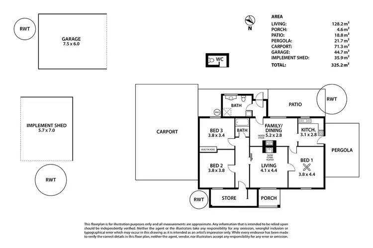 Floorplan of Homely house listing, 648B Bugle Range Road, Bugle Ranges SA 5251