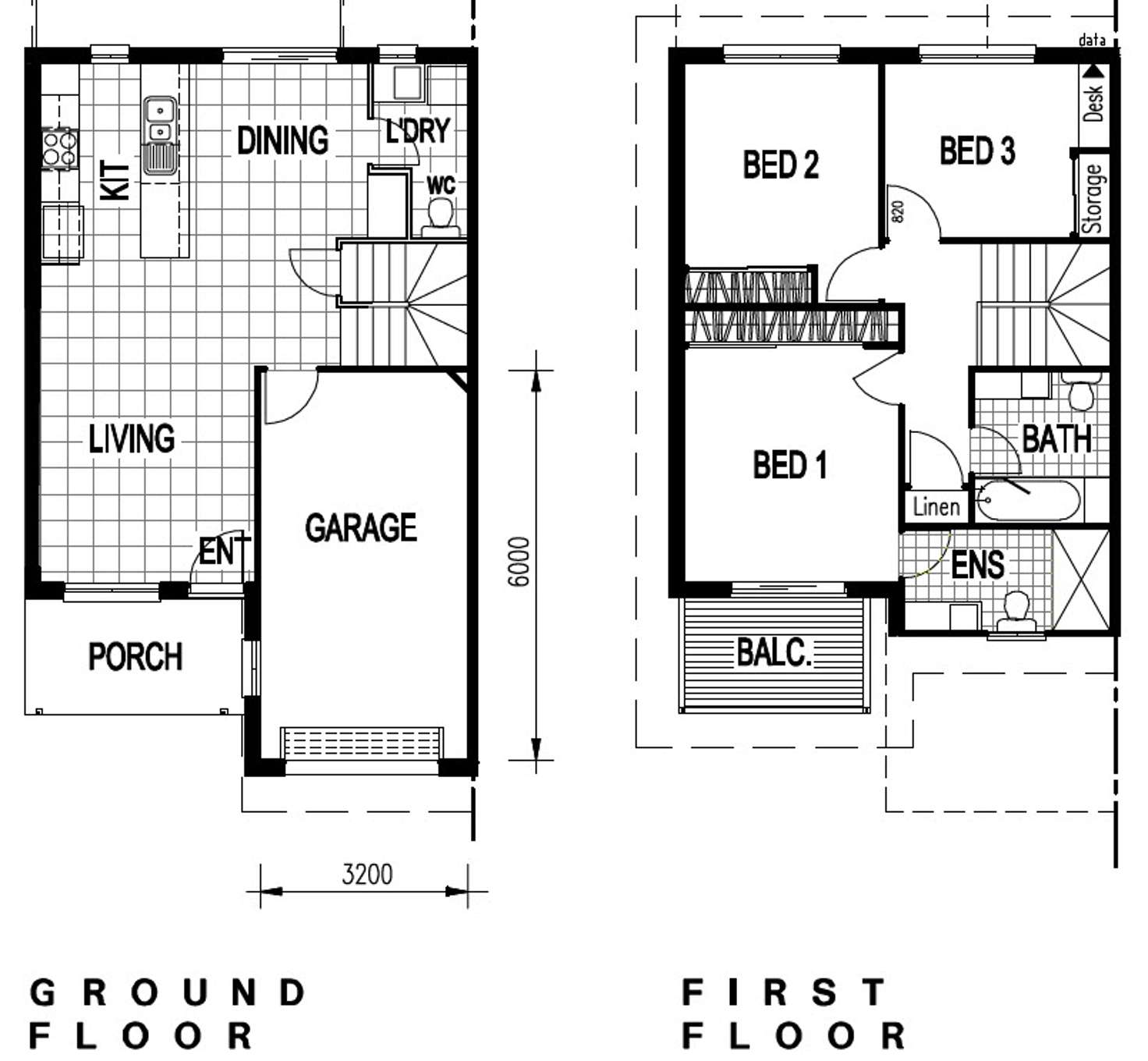 Floorplan of Homely townhouse listing, C/353 King Avenue, Durack QLD 4077