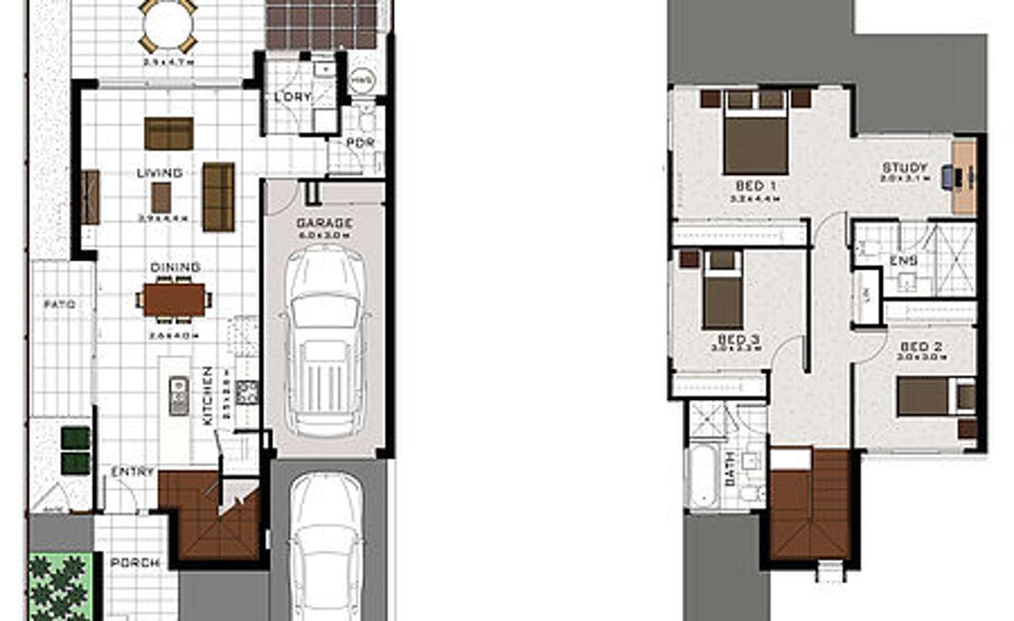 Floorplan of Homely townhouse listing, 20 / 33 Lacey Rd, Carseldine QLD 4034