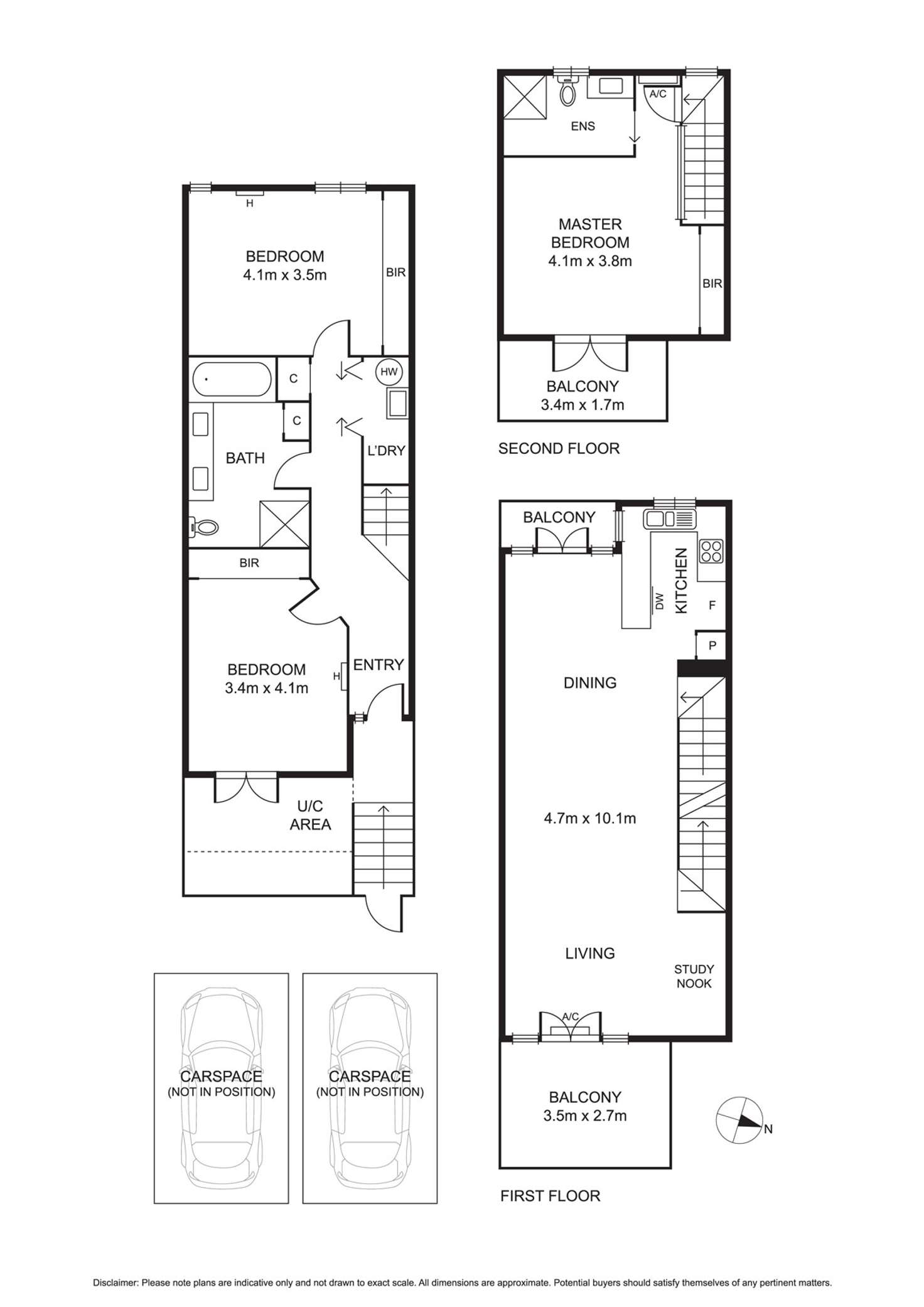 Floorplan of Homely house listing, 3/46-52 Dow Street, South Melbourne VIC 3205