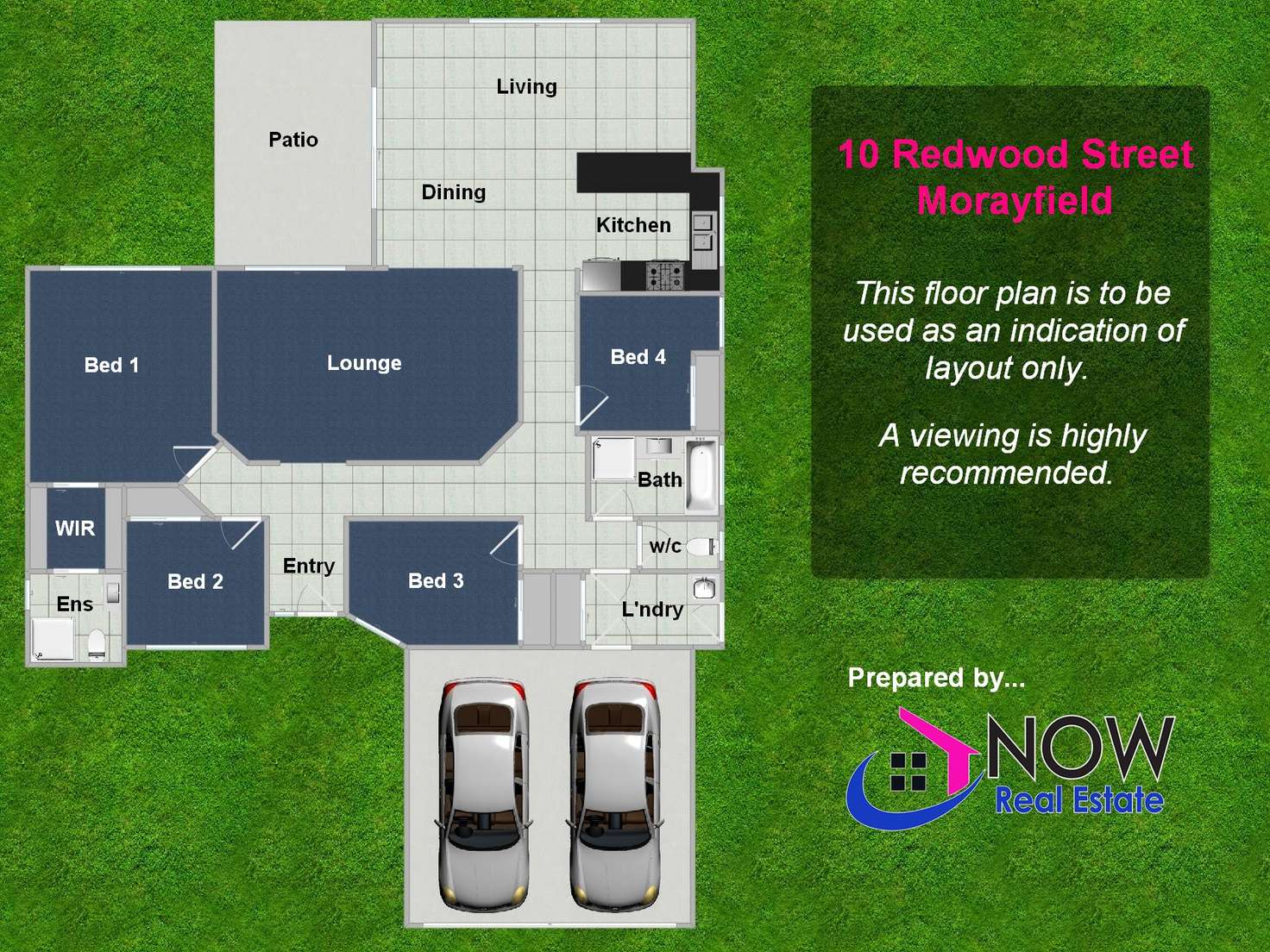 Floorplan of Homely house listing, 10 Redwood Street, Morayfield QLD 4506