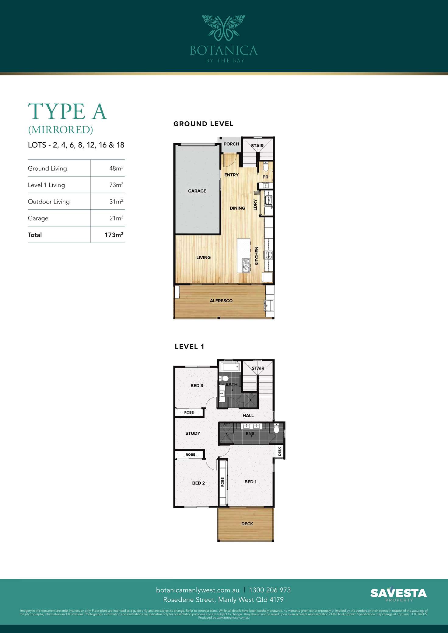 Floorplan of Homely townhouse listing, 7/38 ROSEDENE STREET, Manly West QLD 4179