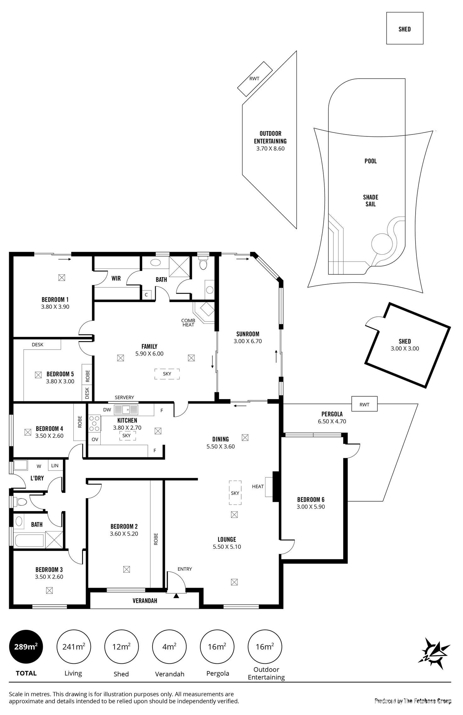 Floorplan of Homely house listing, 9 Fyfe Court, Aberfoyle Park SA 5159