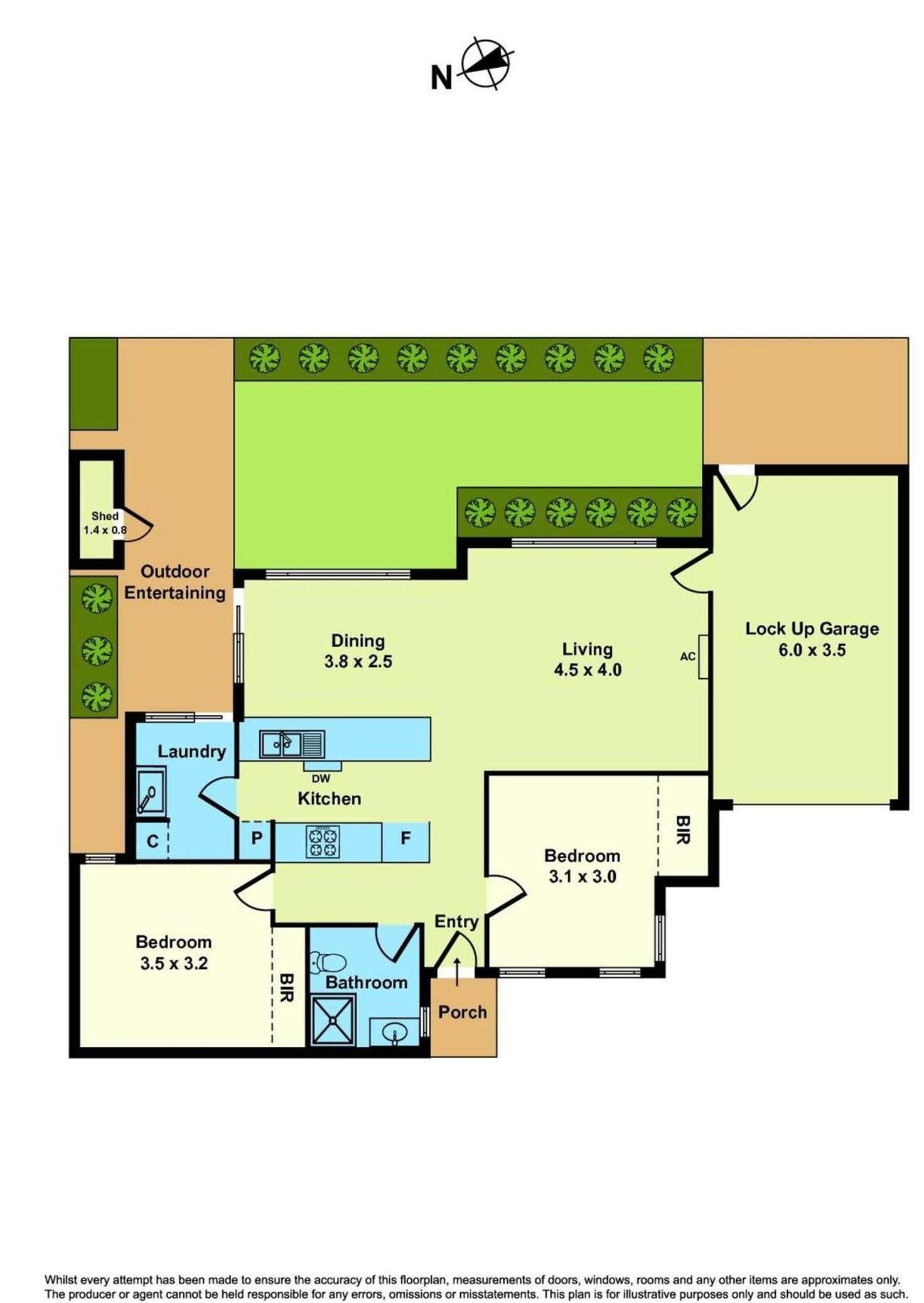Floorplan of Homely unit listing, 3/2 Lae Street, West Footscray VIC 3012