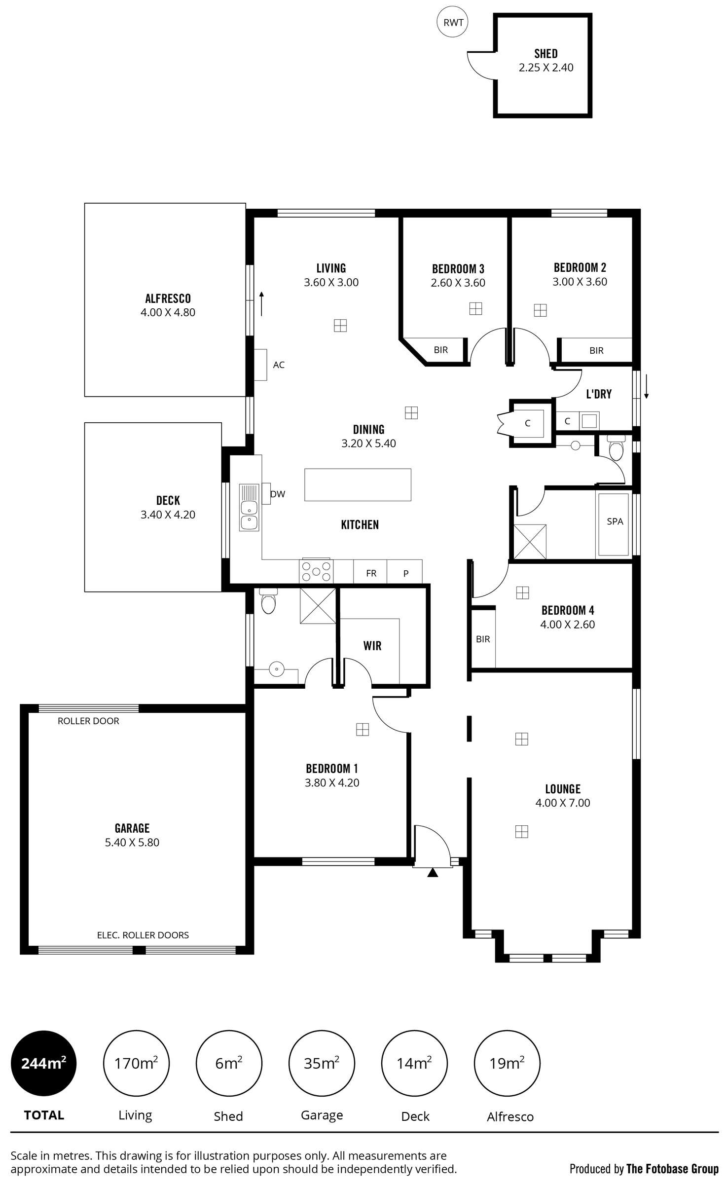 Floorplan of Homely house listing, 14 Seagreen Way, Aldinga Beach SA 5173