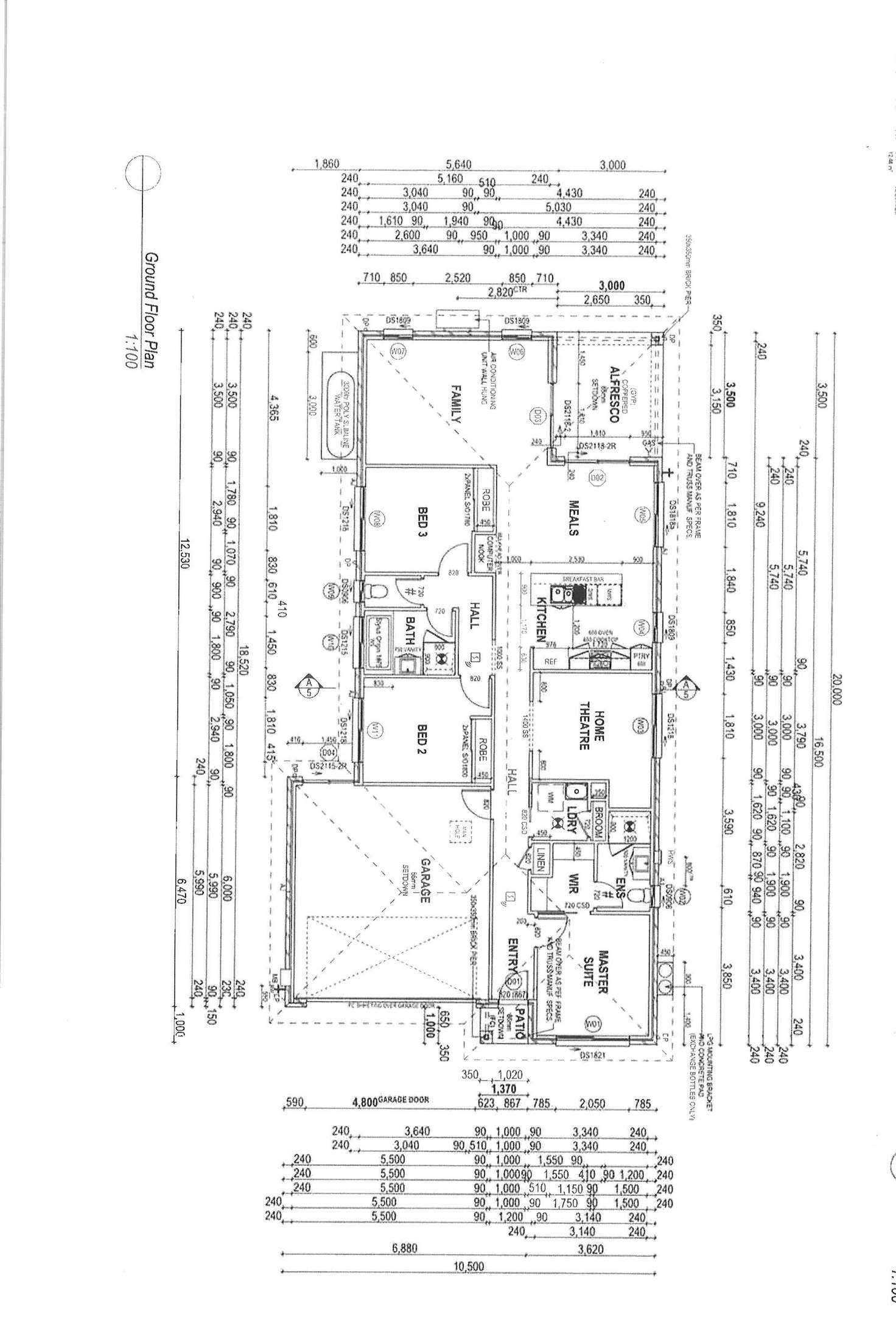 Floorplan of Homely house listing, 7 Malvern Road, Lemon Tree Passage NSW 2319