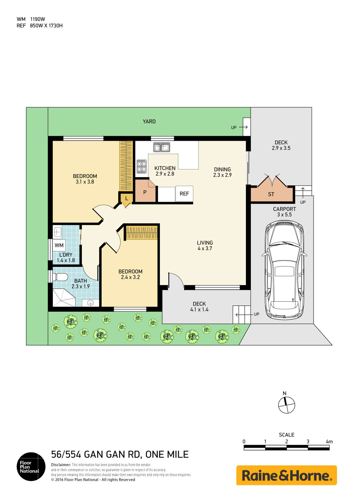 Floorplan of Homely house listing, 56/554 Gan Gan Road, One Mile NSW 2316