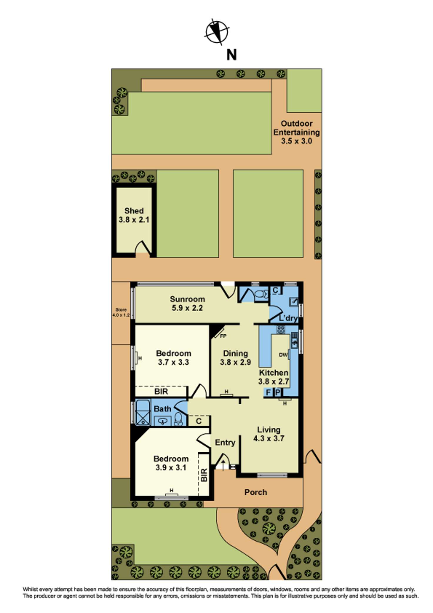 Floorplan of Homely house listing, 29 Gellibrand Street, Williamstown VIC 3016