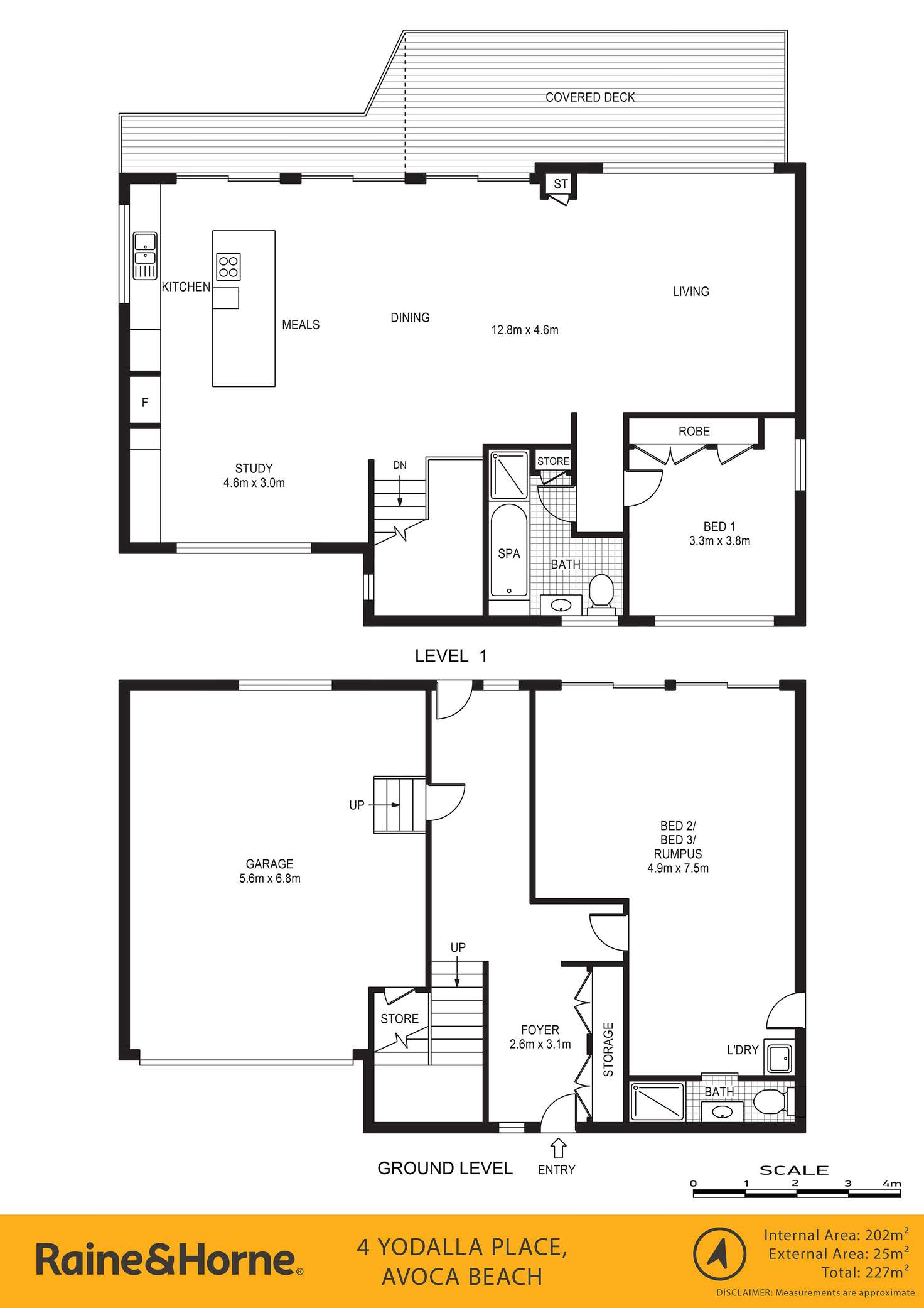 Floorplan of Homely house listing, 4 Yodalla Place, Avoca Beach NSW 2251