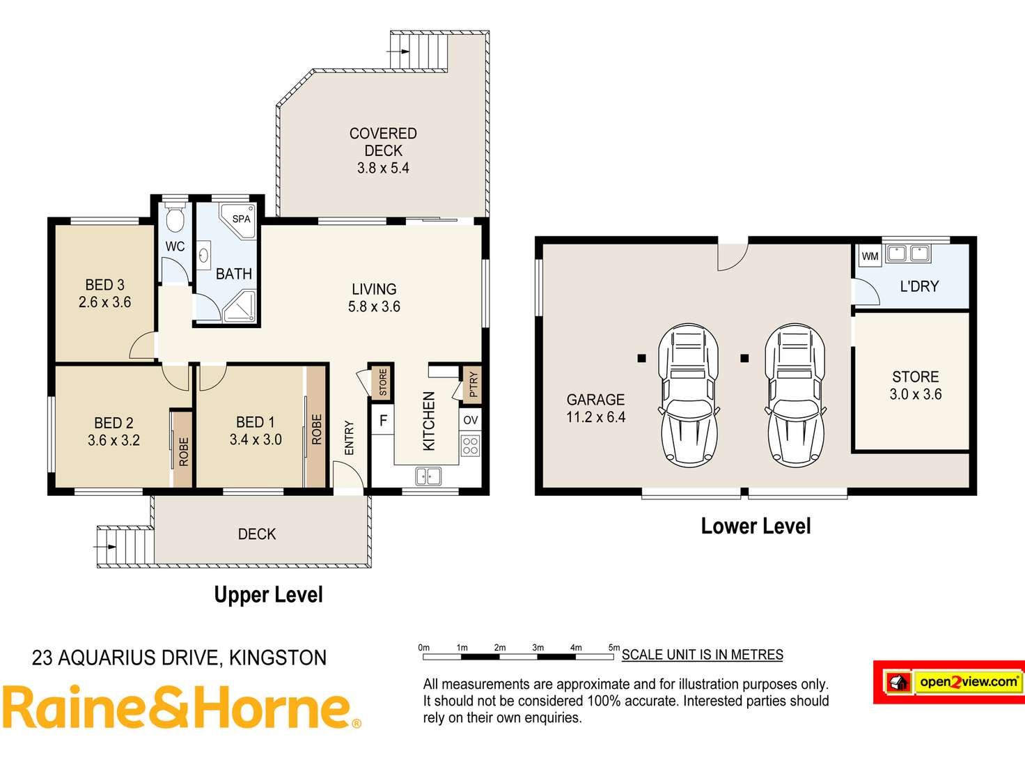 Floorplan of Homely house listing, 23 Aquarius Drive, Kingston QLD 4114