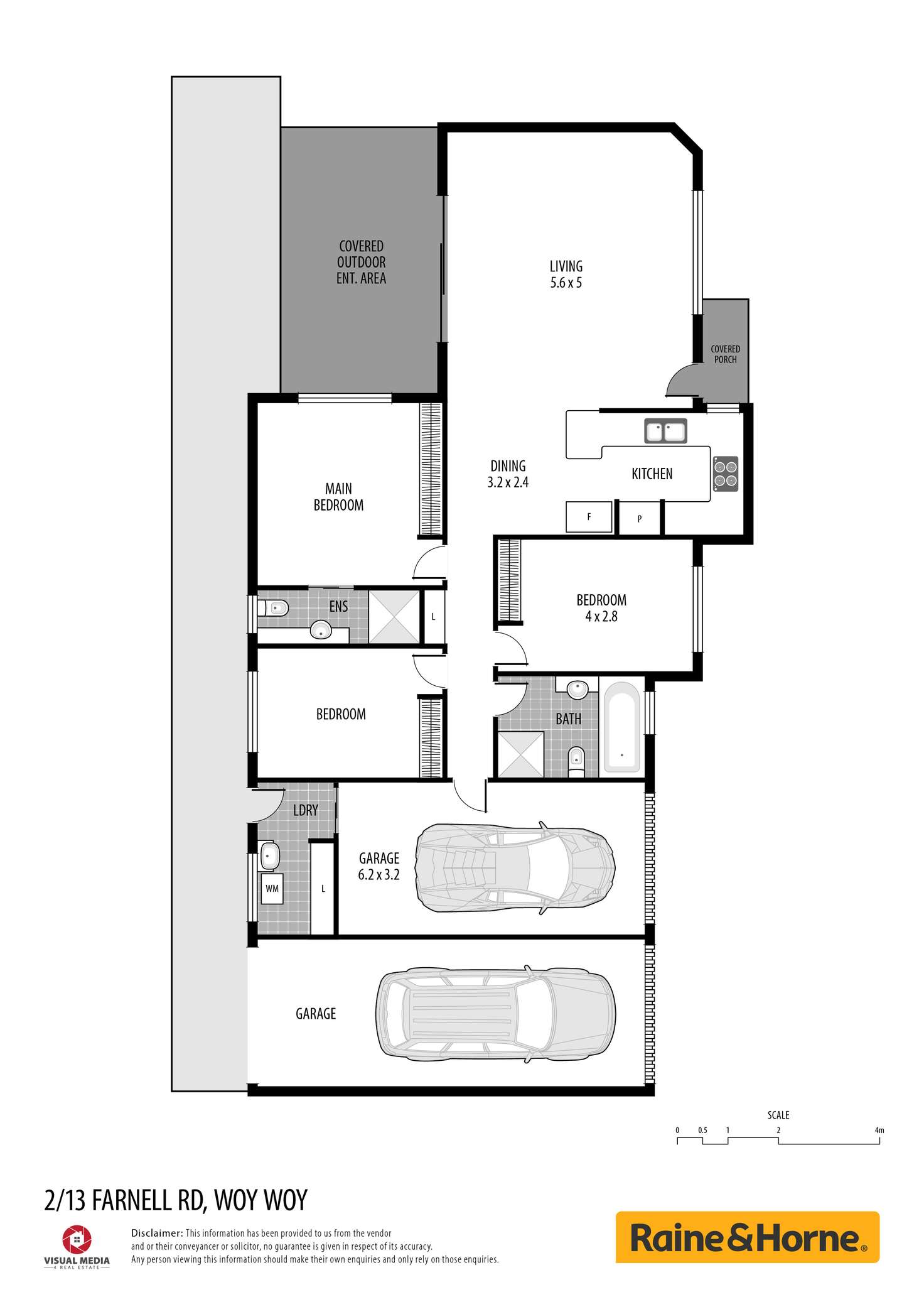 Floorplan of Homely house listing, 2/13 Farnell Road, Woy Woy NSW 2256