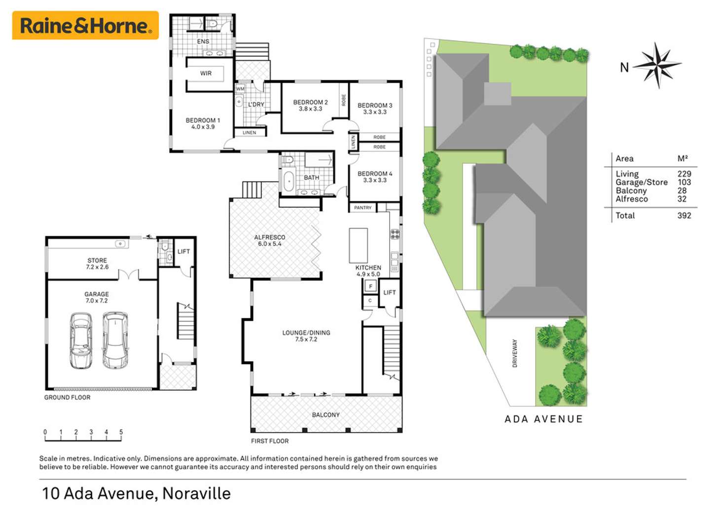 Floorplan of Homely house listing, 10B Ada Ave, Noraville NSW 2263