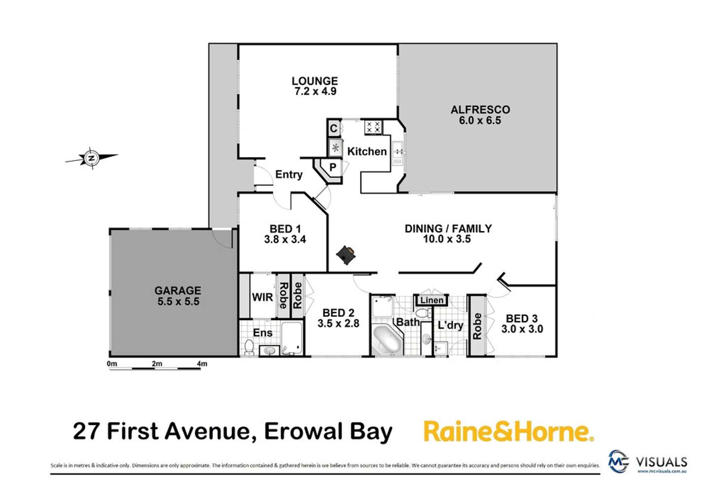 Floorplan of Homely house listing, 27 First Avenue, Erowal Bay NSW 2540