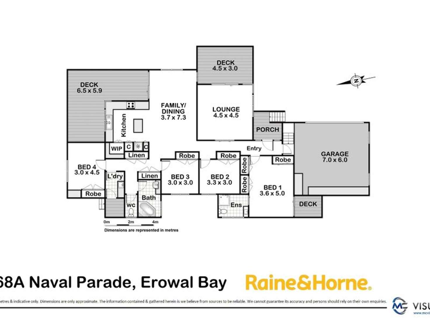 Floorplan of Homely house listing, 68A Naval Parade, Erowal Bay NSW 2540