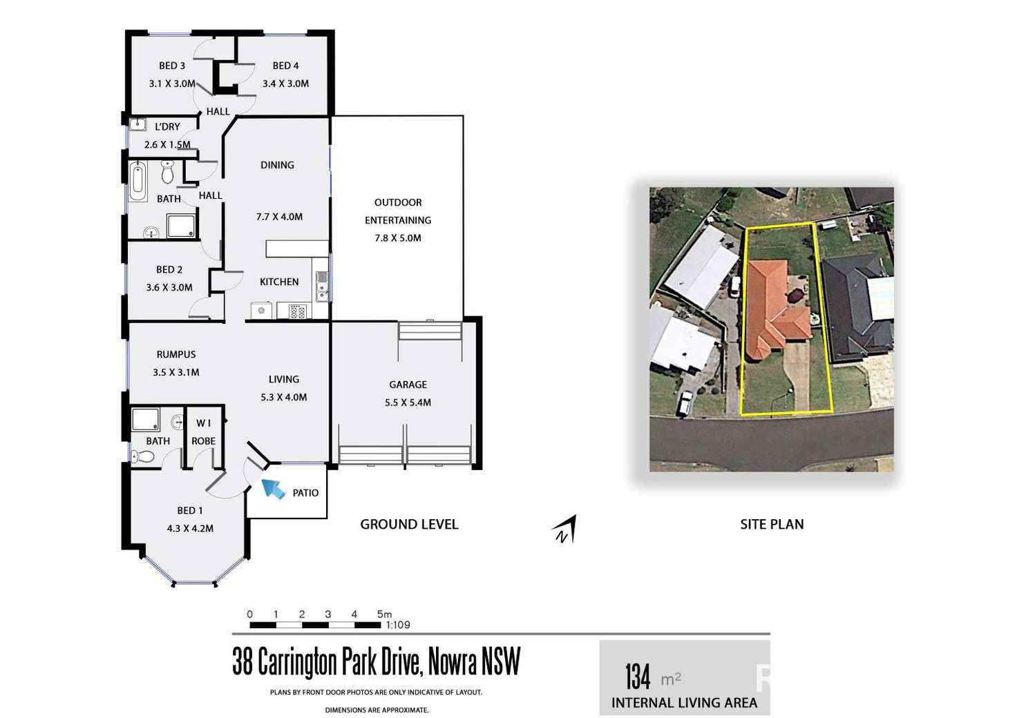 Floorplan of Homely house listing, 38 Carrington Park Drive, Nowra NSW 2541