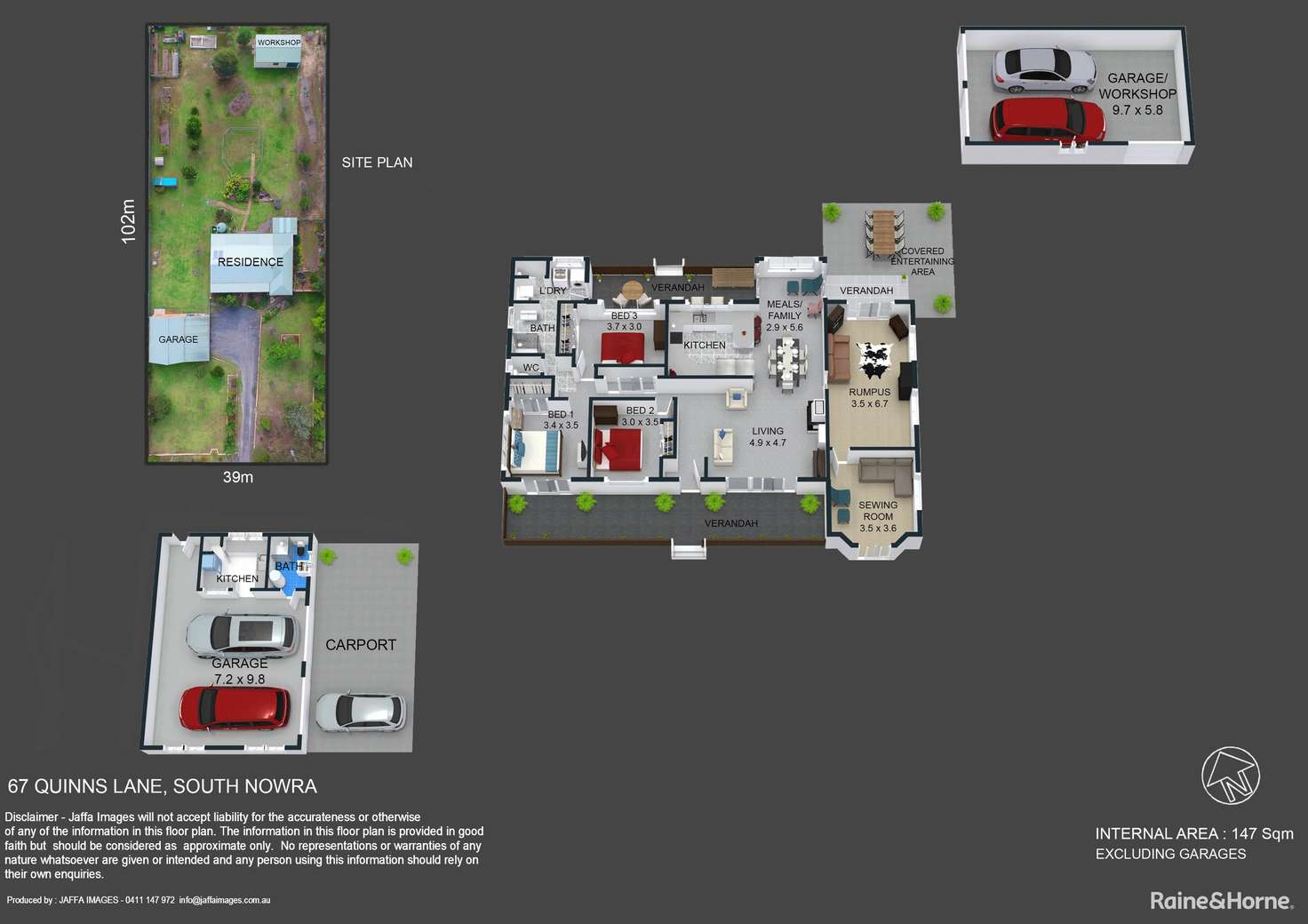 Floorplan of Homely house listing, 67 Quinns Lane, South Nowra NSW 2541