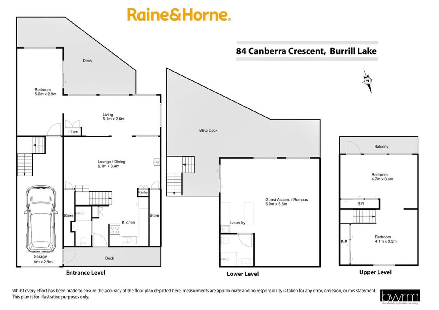 Floorplan of Homely house listing, 84 Canberra Crescent, Burrill Lake NSW 2539