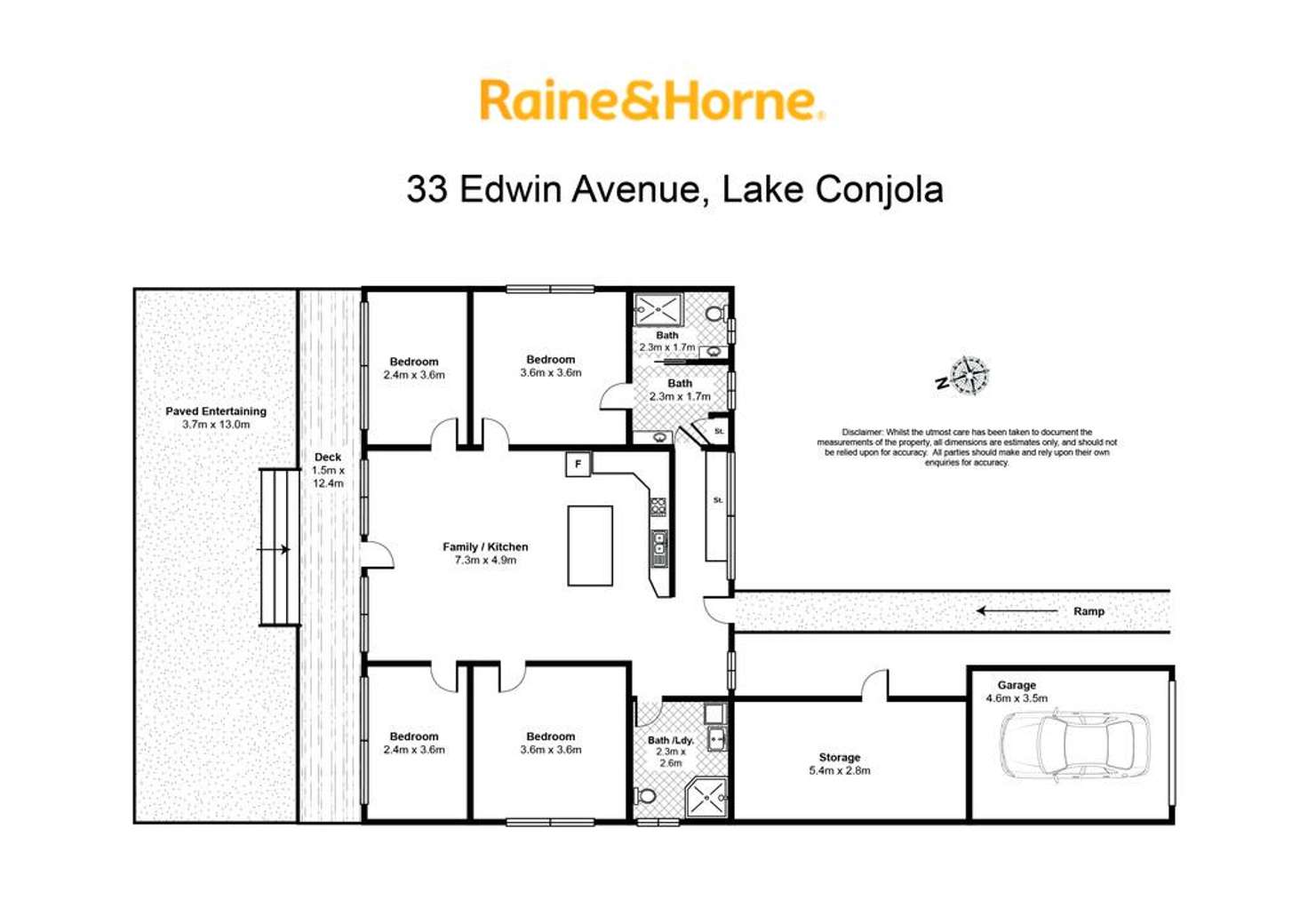 Floorplan of Homely house listing, 33 Edwin Avenue, Lake Conjola NSW 2539
