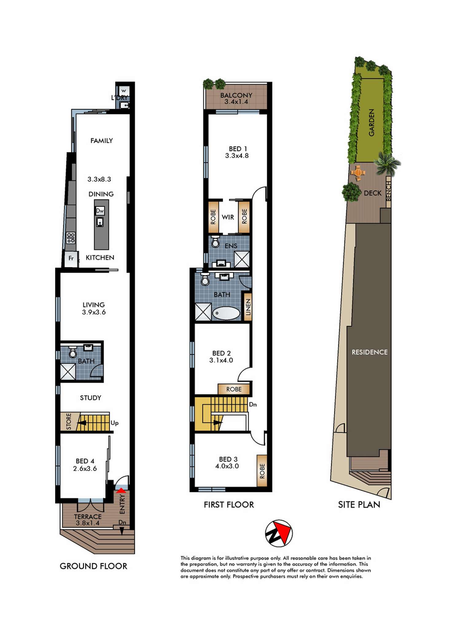 Floorplan of Homely house listing, 134 Wellington Street, Bondi Beach NSW 2026