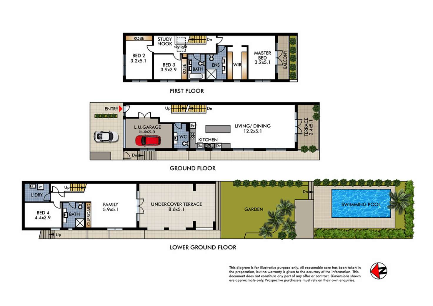 Floorplan of Homely house listing, 59 Clyde Street, North Bondi NSW 2026