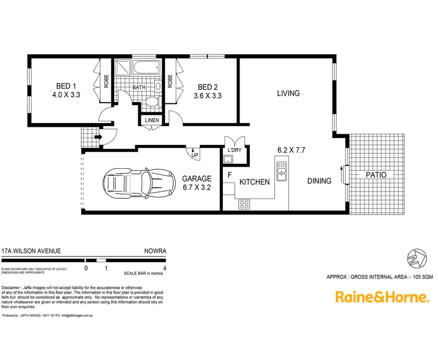 Floorplan of Homely house listing, 17A Wilson Avenue, Nowra NSW 2541
