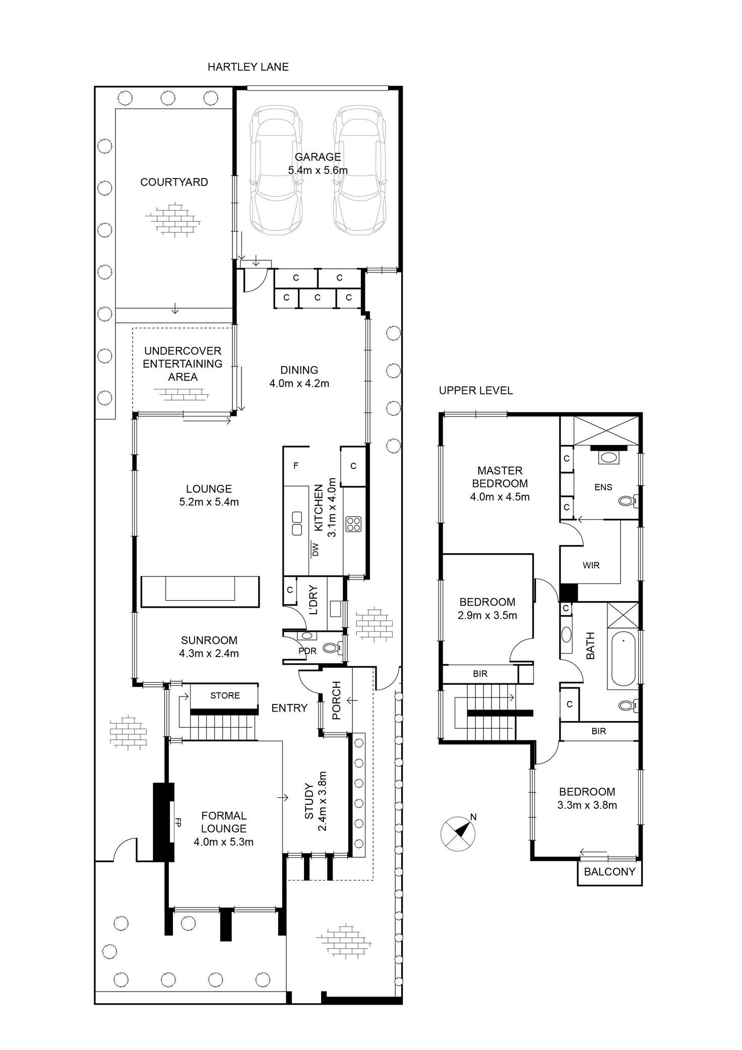 Floorplan of Homely house listing, 8 Oberon Way, Newport VIC 3015
