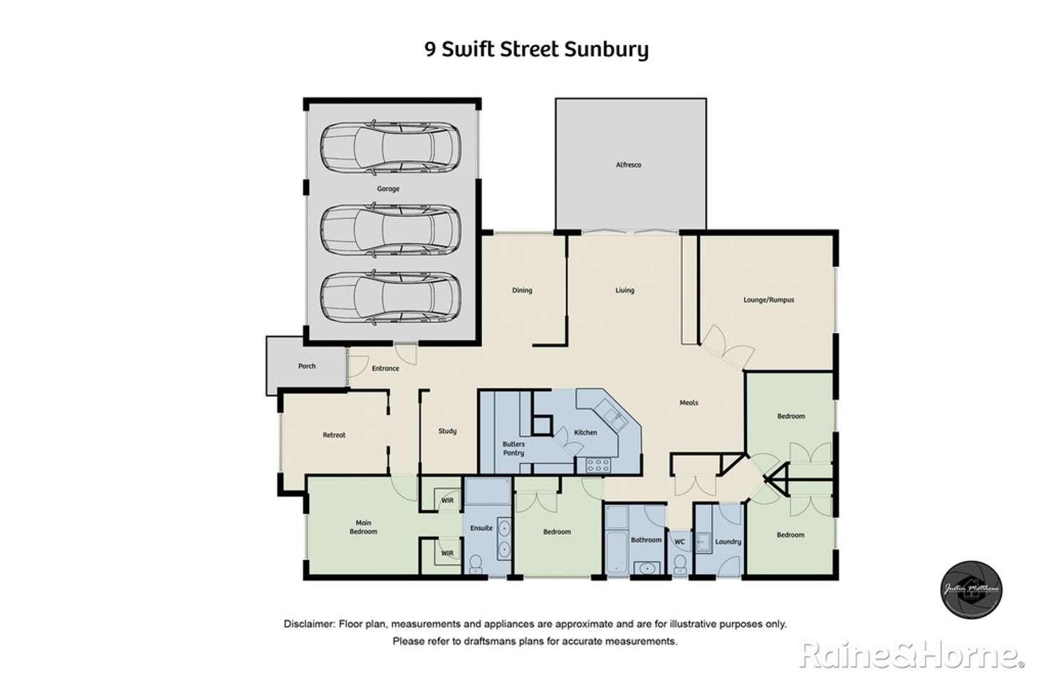 Floorplan of Homely house listing, 9 Swift Street, Sunbury VIC 3429