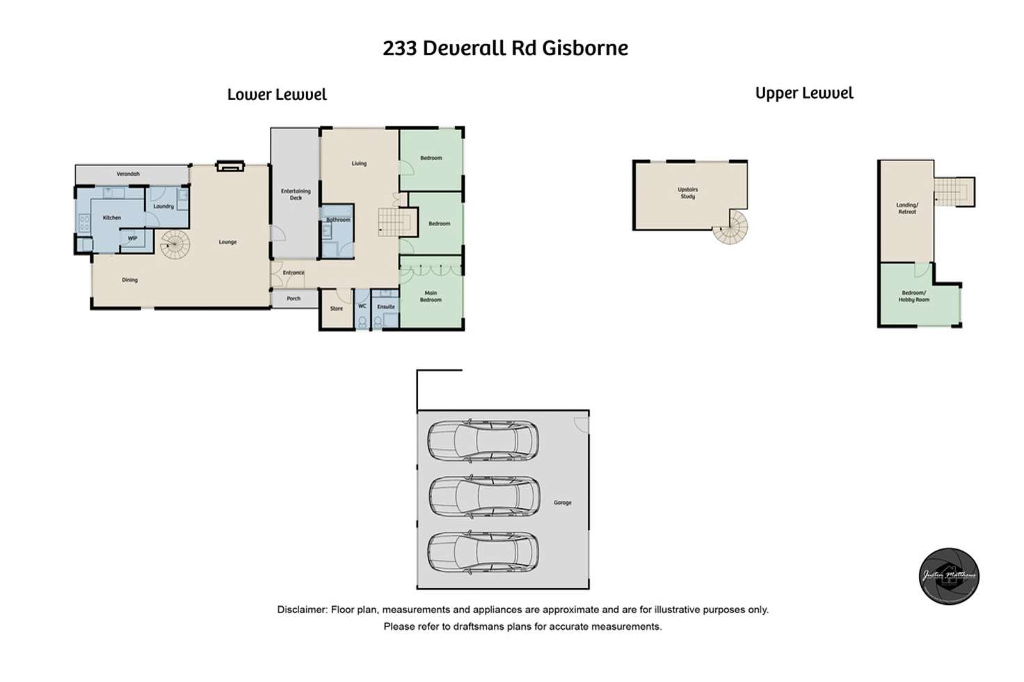 Floorplan of Homely house listing, 233 Deverall Road, Gisborne VIC 3437