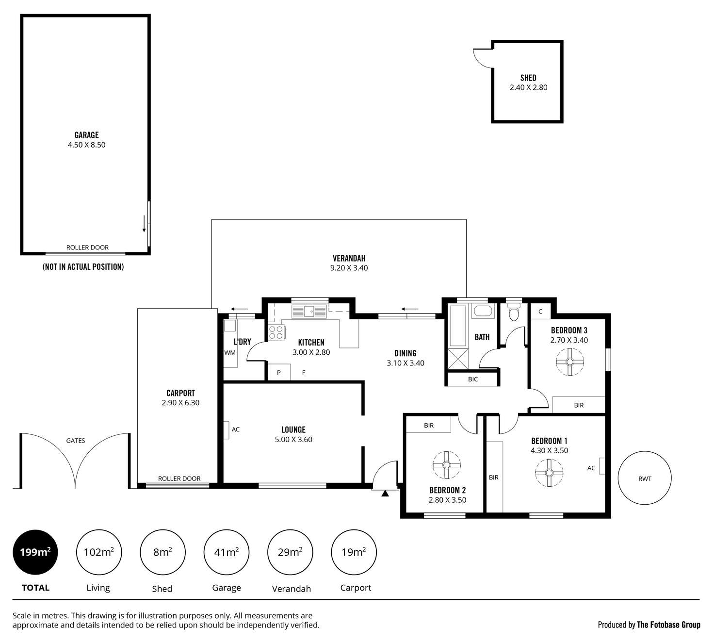 Floorplan of Homely house listing, 12 Trenerry Street, Aldinga Beach SA 5173