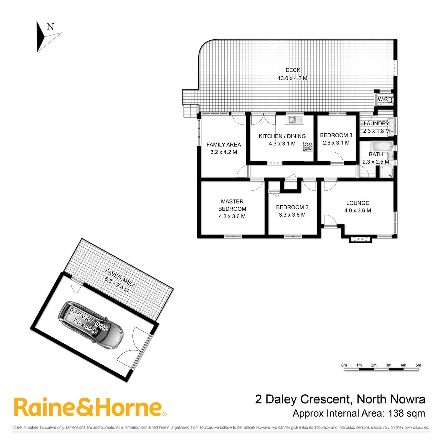 Floorplan of Homely house listing, 2 Daley Crescent, North Nowra NSW 2541