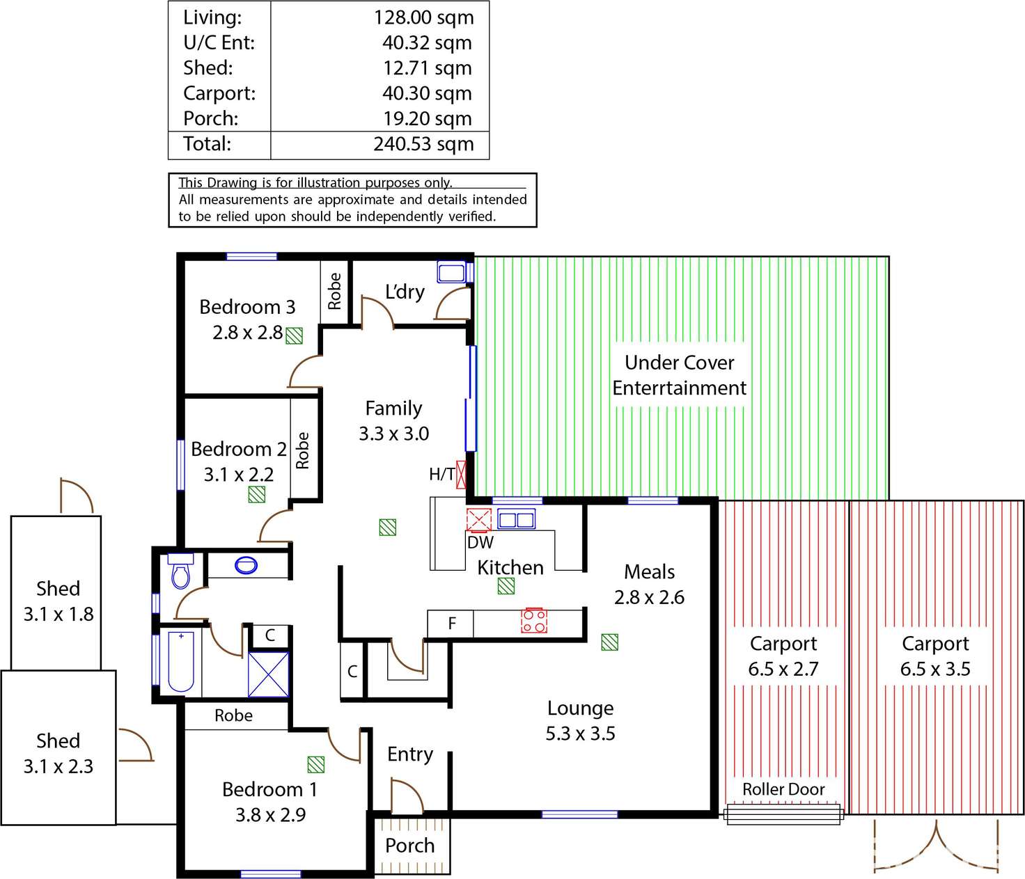 Floorplan of Homely house listing, 19 Japonica Crescent, Parafield Gardens SA 5107