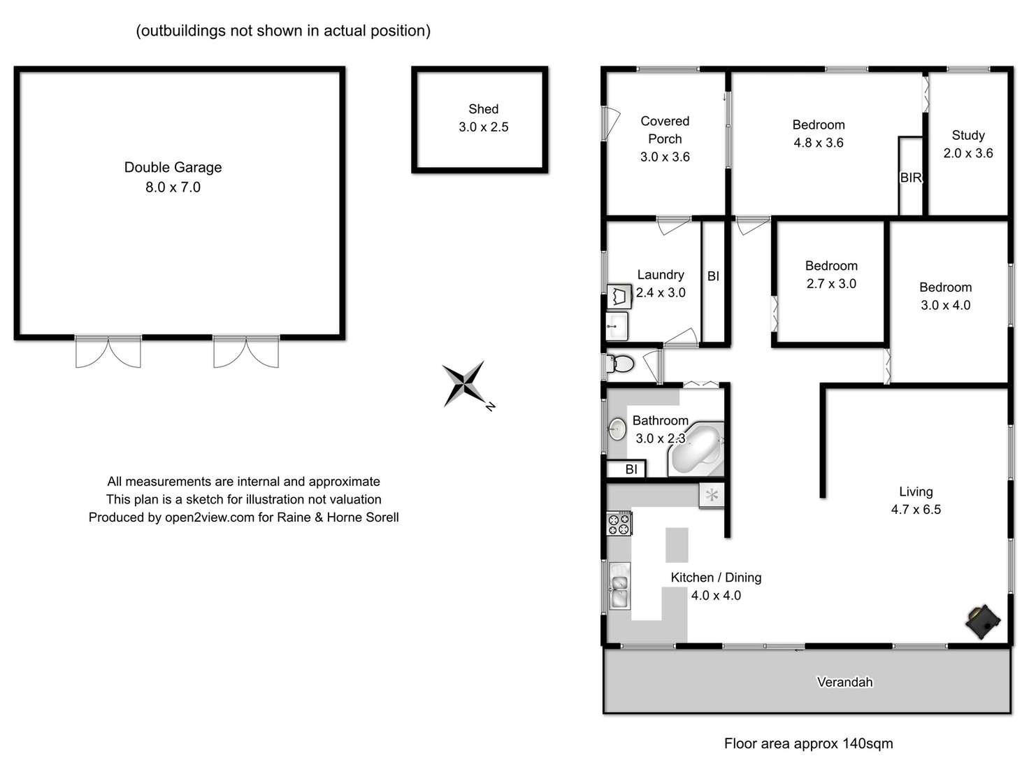 Floorplan of Homely house listing, 240 Safety Cove Road, Port Arthur TAS 7182