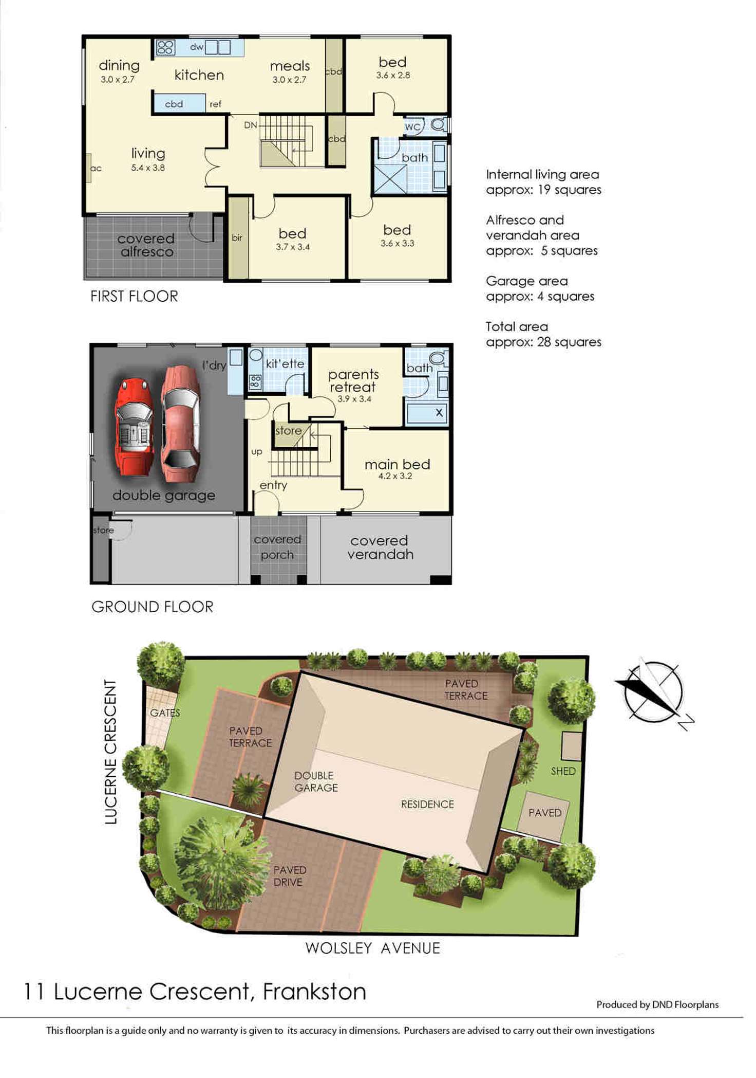 Floorplan of Homely house listing, 11 Lucerne Crescent, Frankston VIC 3199