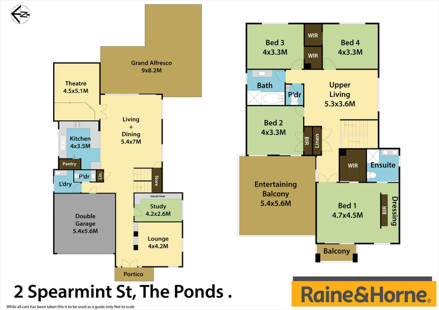 Floorplan of Homely house listing, 2 Spearmint Street, The Ponds NSW 2769