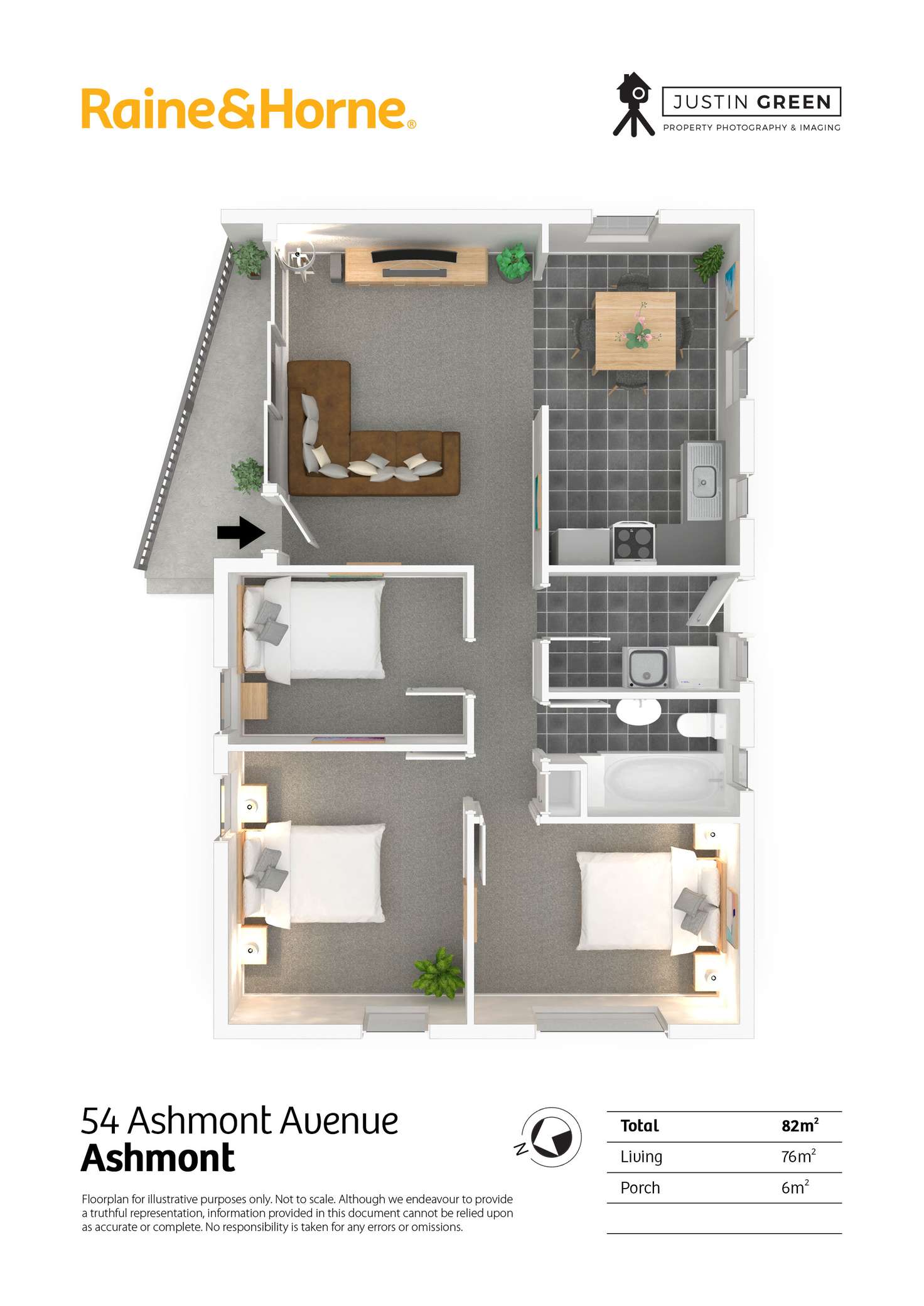 Floorplan of Homely house listing, 54 Ashmont Avenue, Ashmont NSW 2650