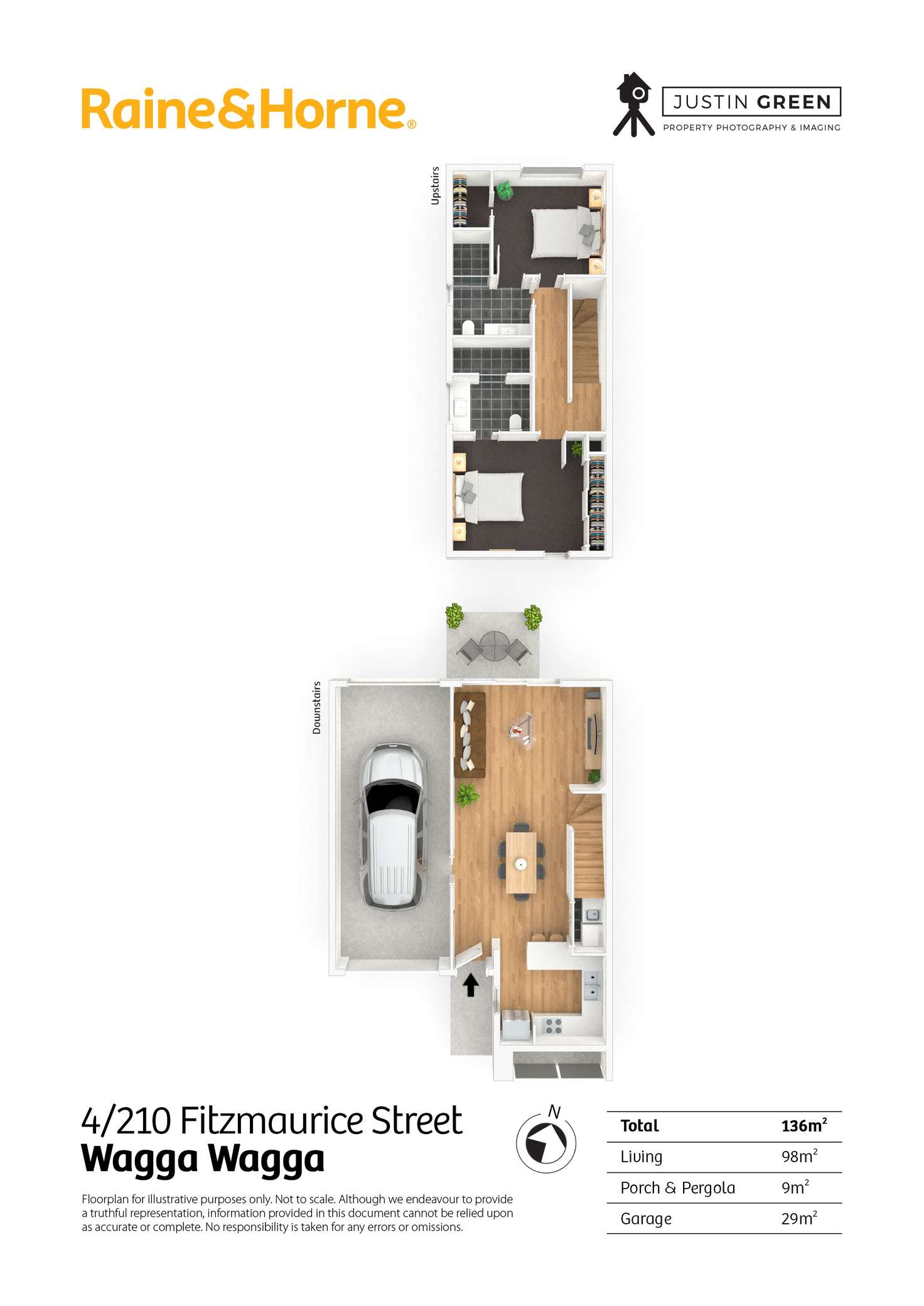 Floorplan of Homely house listing, 4/210 Fitzmaurice Street, Wagga Wagga NSW 2650