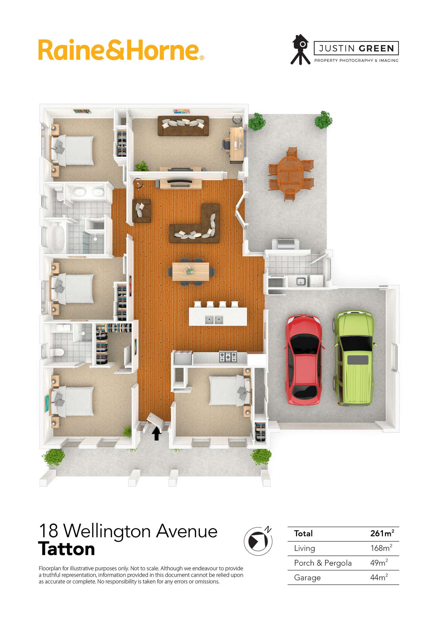 Floorplan of Homely house listing, 18 Wellington Avenue, Tatton NSW 2650