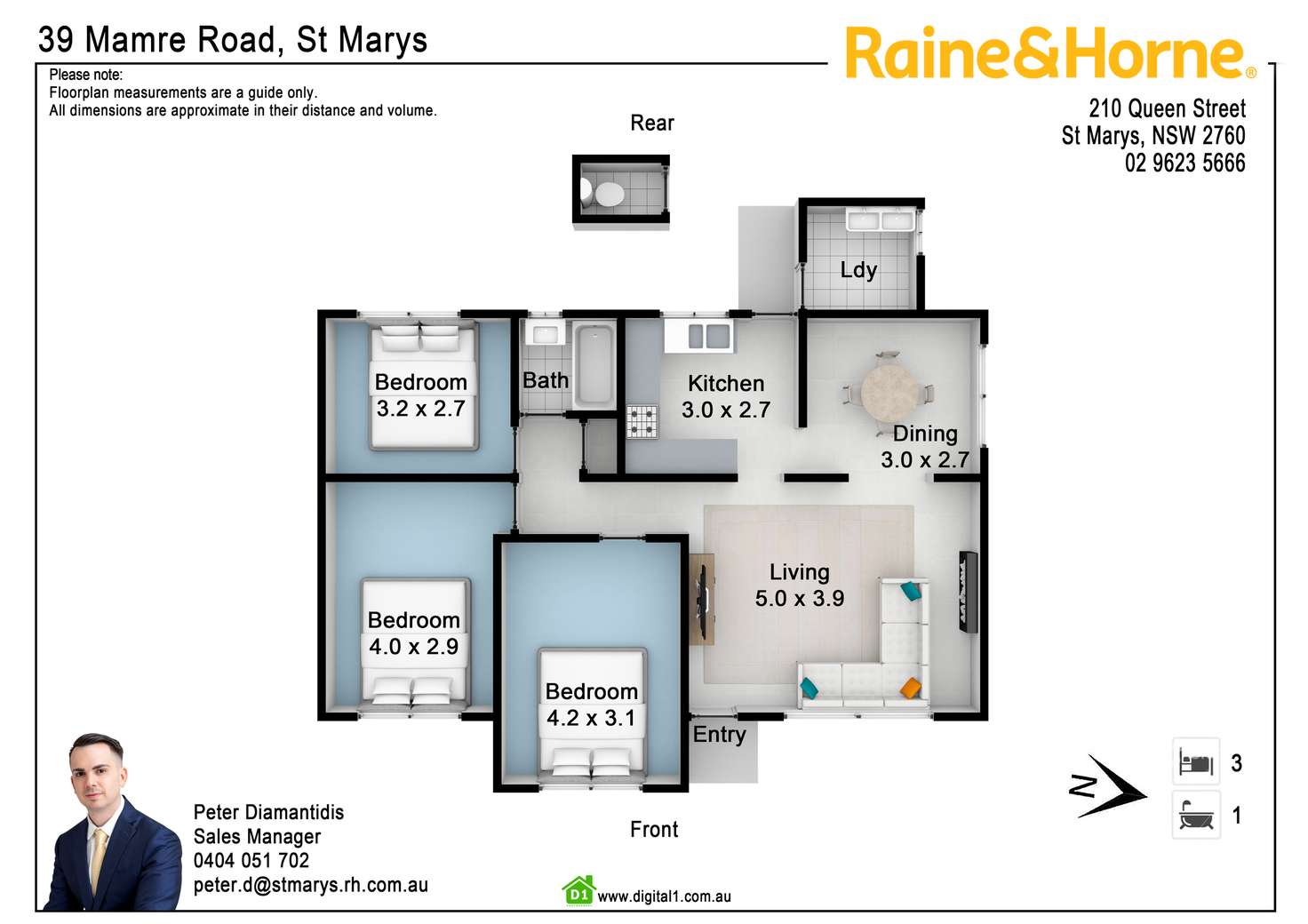 Floorplan of Homely house listing, 39 Mamre Road, St Marys NSW 2760