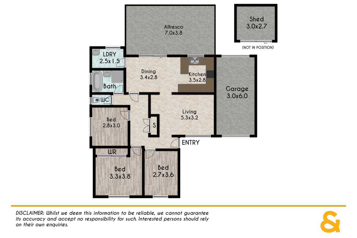 Floorplan of Homely house listing, 14 Erie Place, St Clair NSW 2759