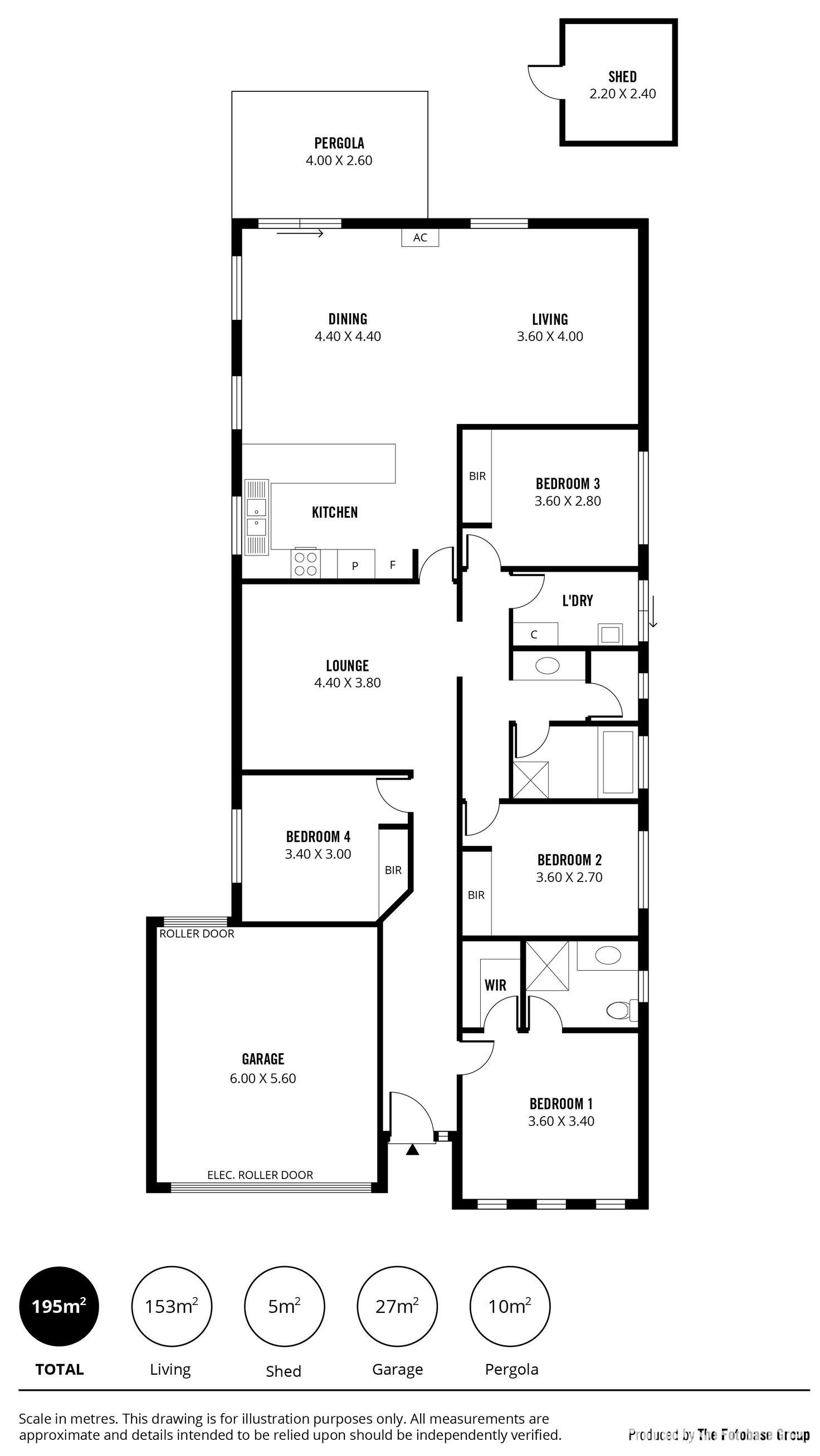 Floorplan of Homely house listing, 14 Coonawarra Avenue, Andrews Farm SA 5114