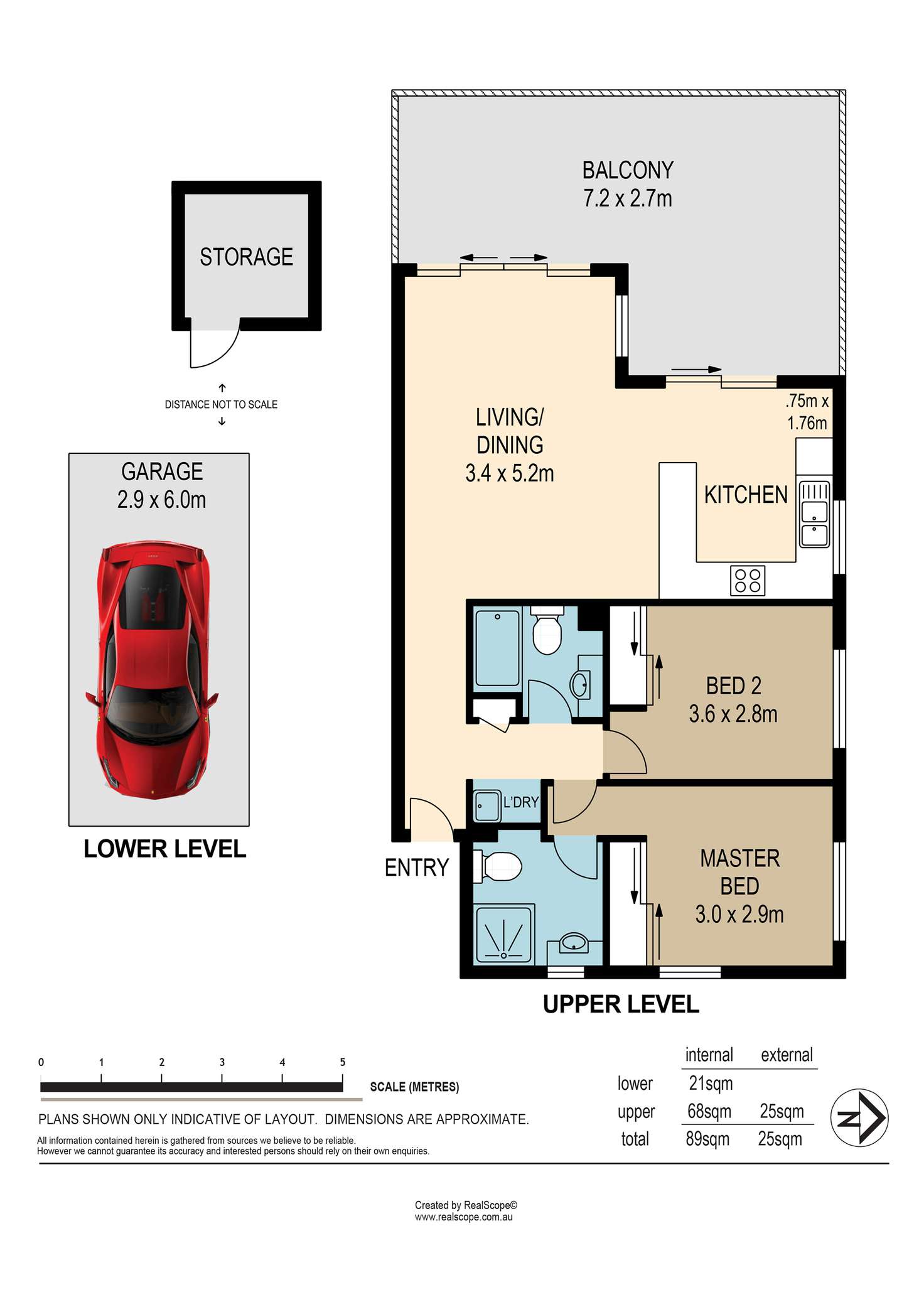 Floorplan of Homely apartment listing, 1/51 Miskin Street, Toowong QLD 4066